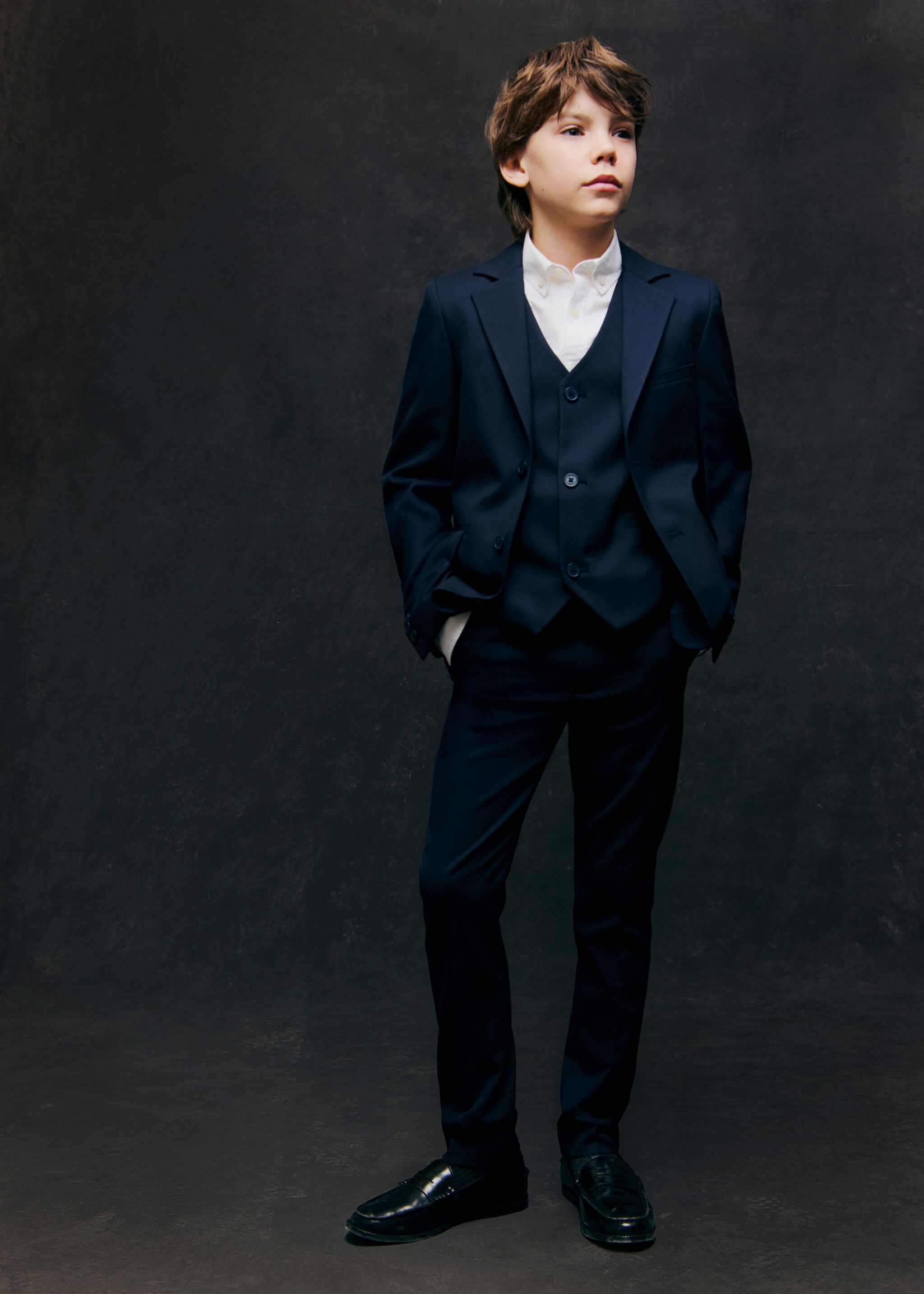 Essential blazer i bomullsblanding - Artikkeldetalj 6