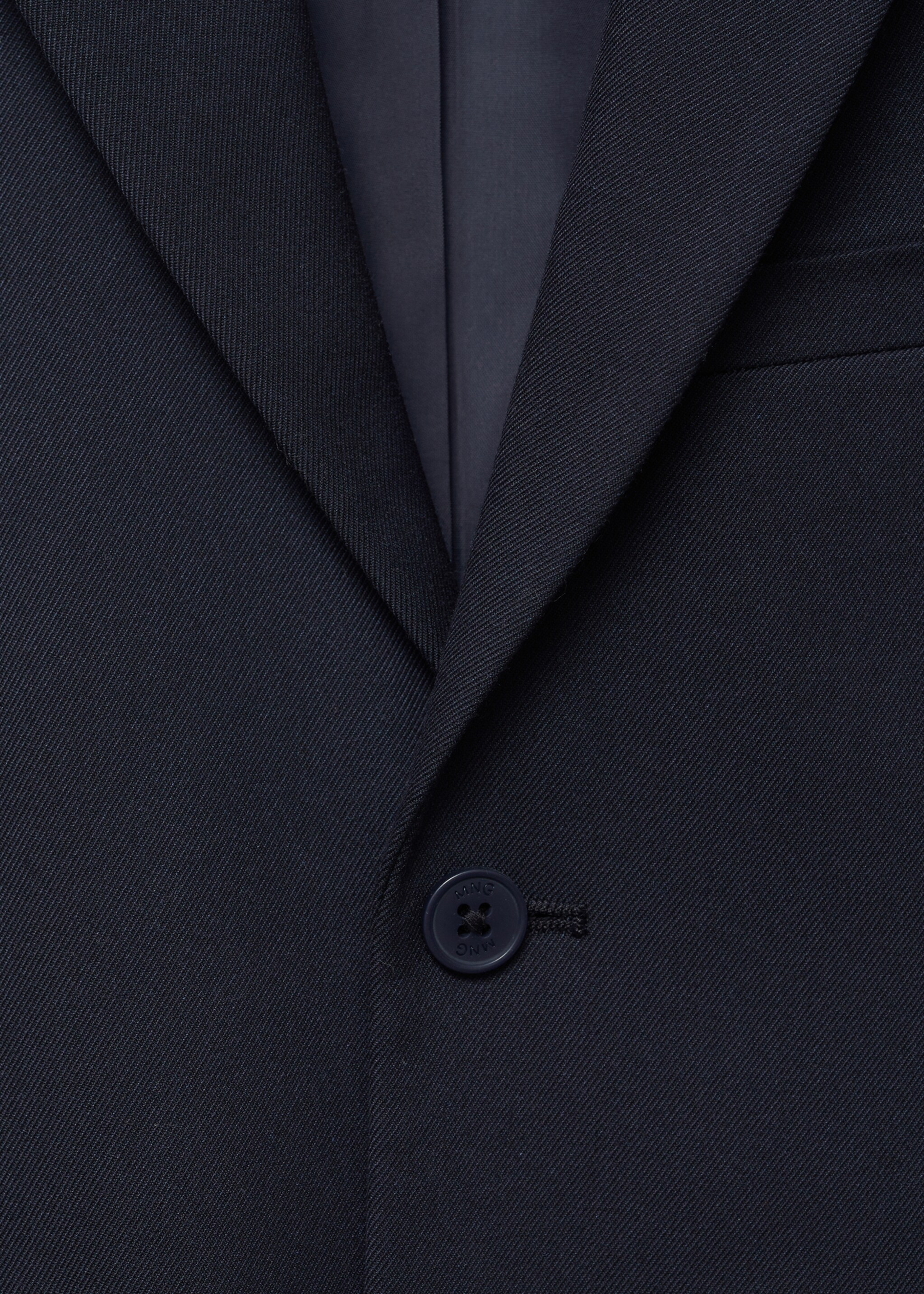 Essential blazer i bomullsblanding - Artikkeldetalj 8