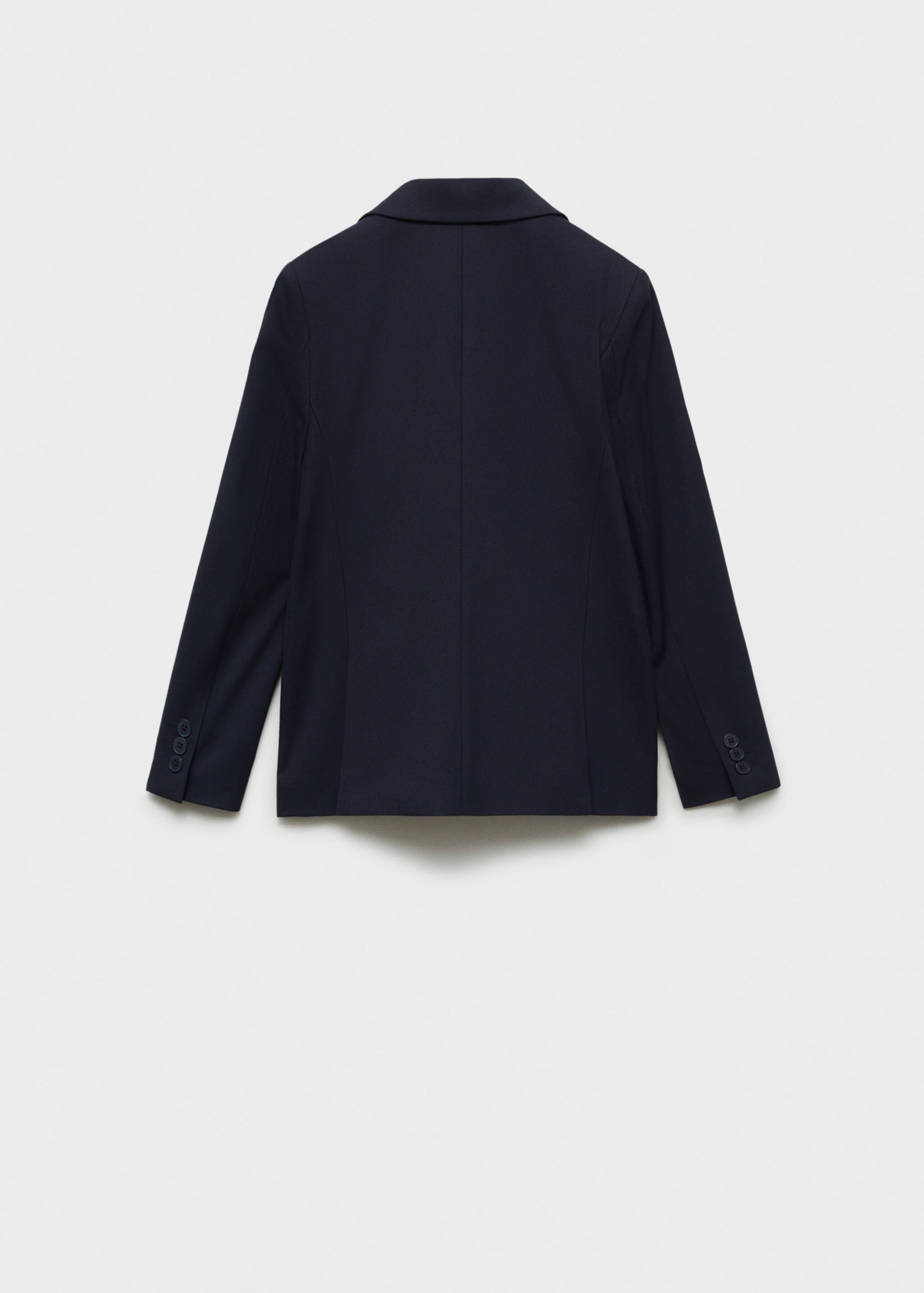 Essential blazer i bomullsblanding - Baksiden av artikkelen