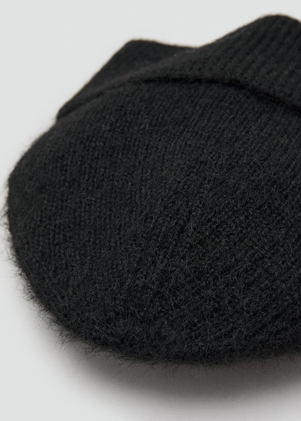 Rib-knit cap