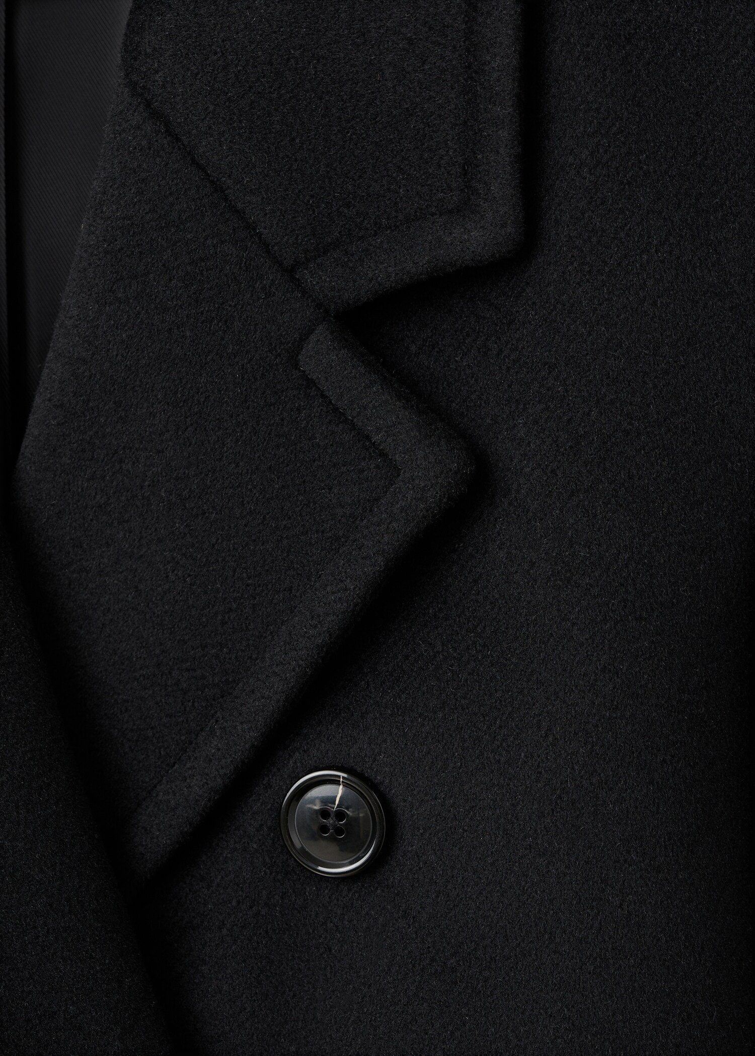 Double-breasted wool coat - Details of the article 8