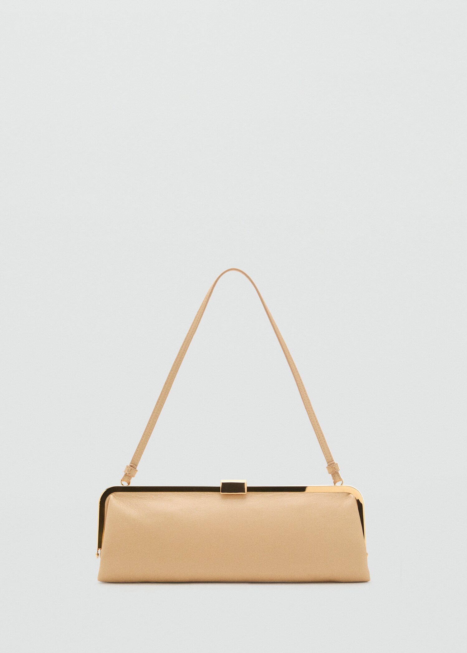 Metallic clutch handbag - Article without model
