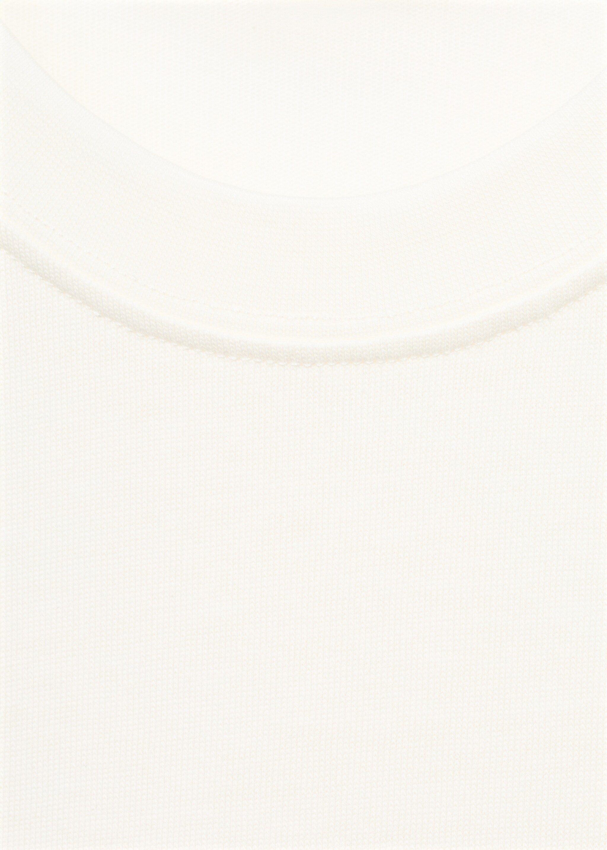 T-shirt 100 % coton texte - Détail de l'article 0, Blanc cassé. Ref: 17087770-00.