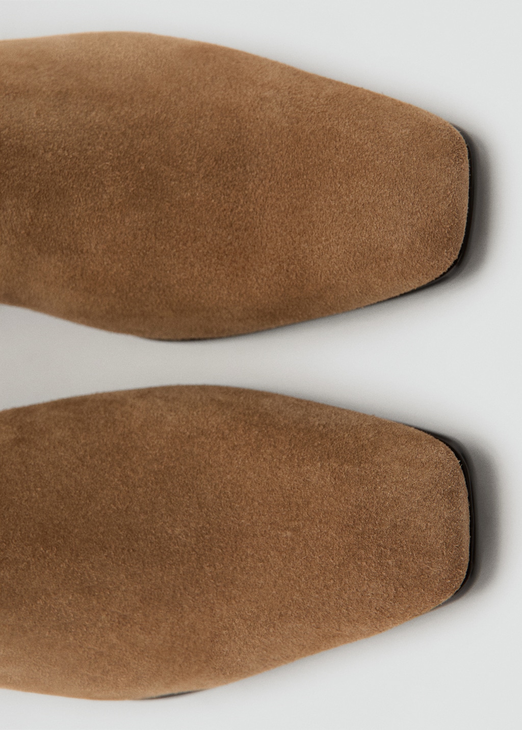 Mango High-leg suede boots