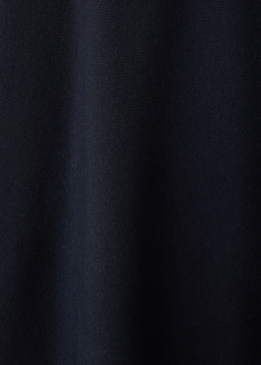 Wool-blend knitted skirt