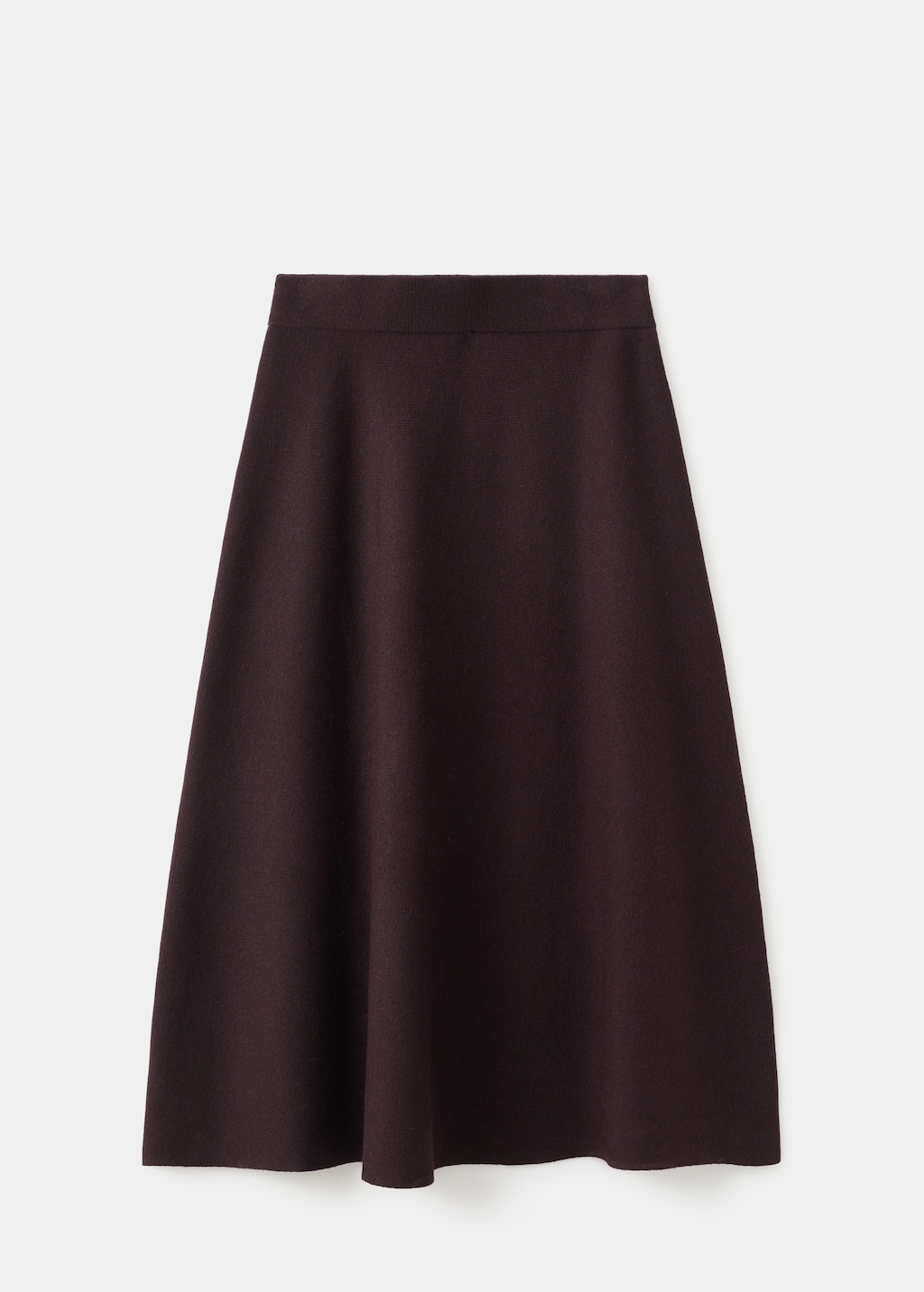 Wool-blend knitted skirt - Women | MANGO USA