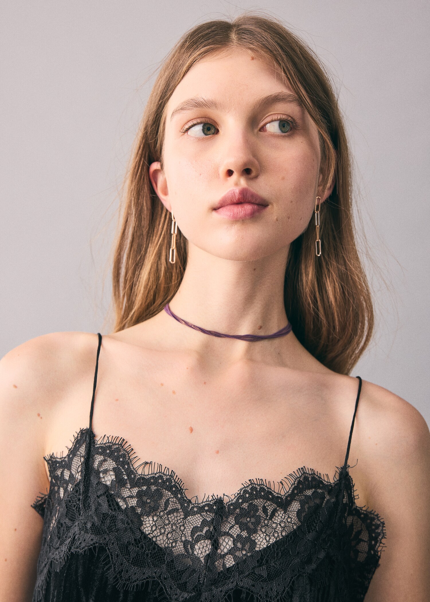 Top velours dentelle - Détail de l'article 1