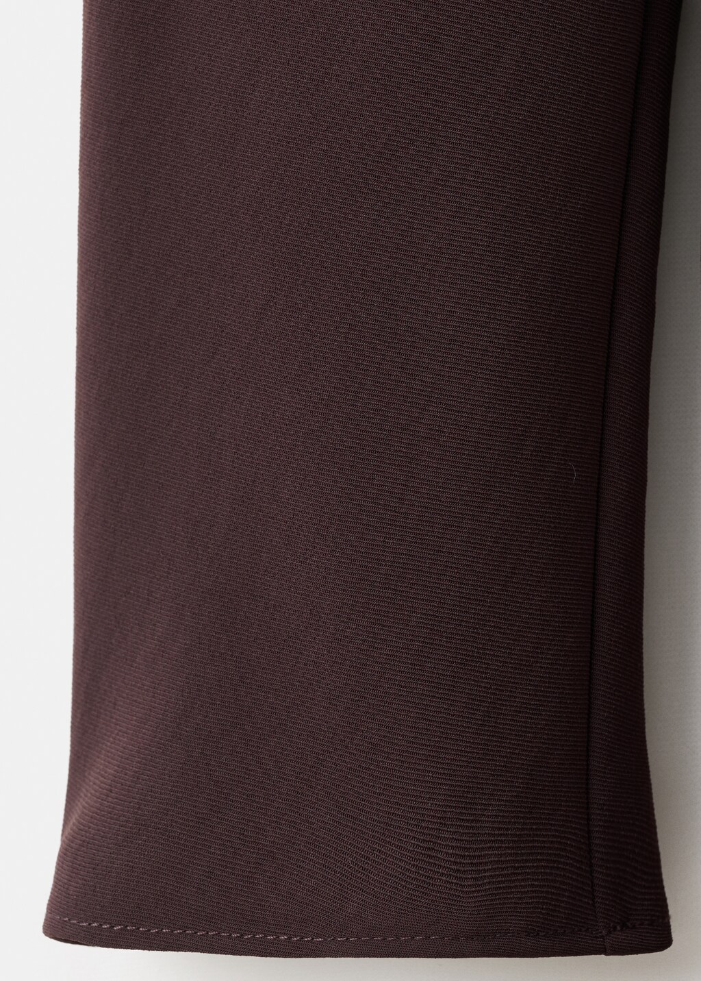 Blouse with asymmetrical neckline