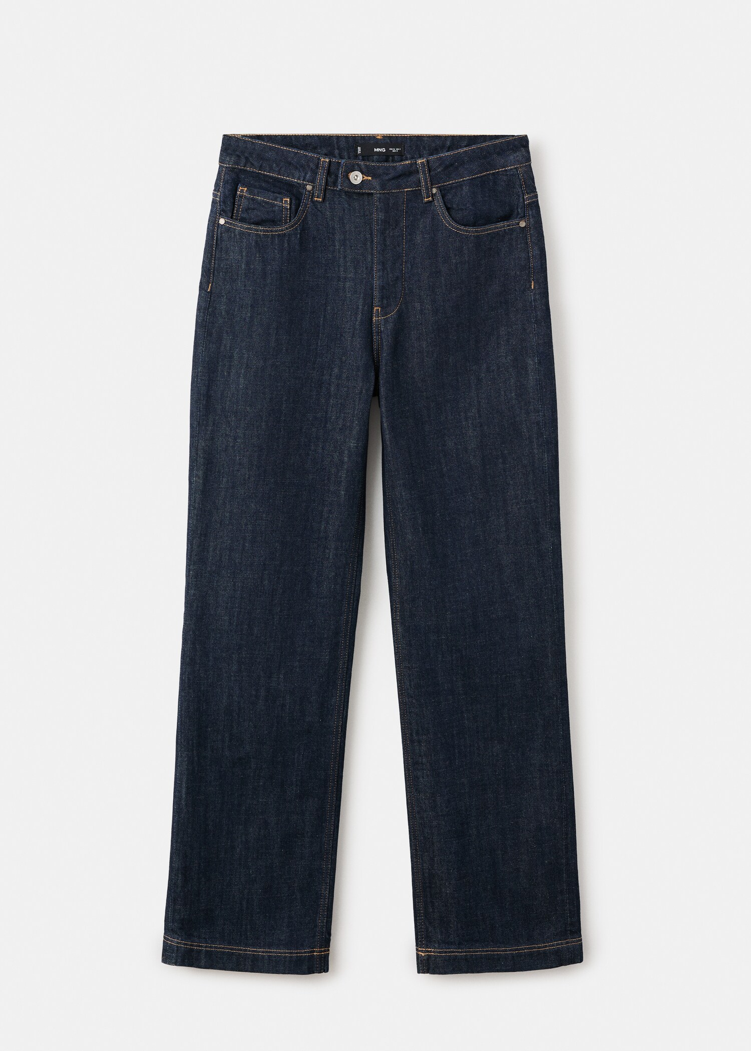 Gerade Jeans mit Knopfleiste - Artikel ohne Model