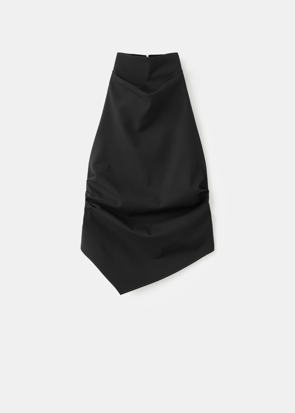 Halter top with open back