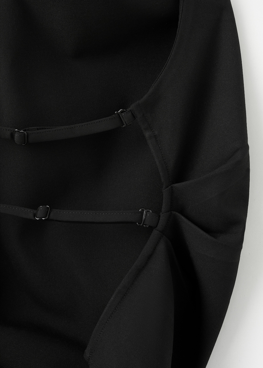 Halter top with open back