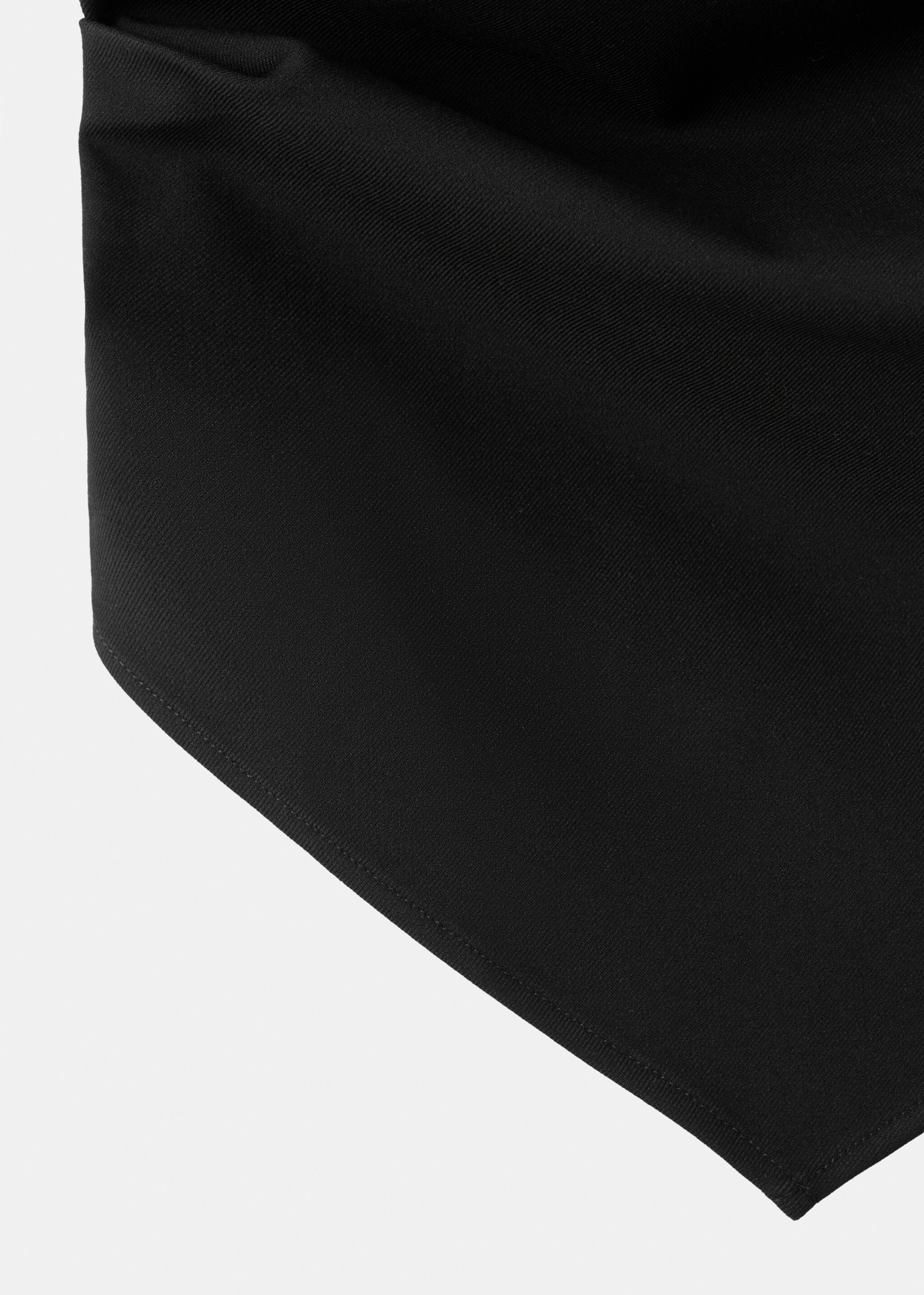Halter top with open back - Détail de l'article 8, Noir. Ref: 17087797-00.