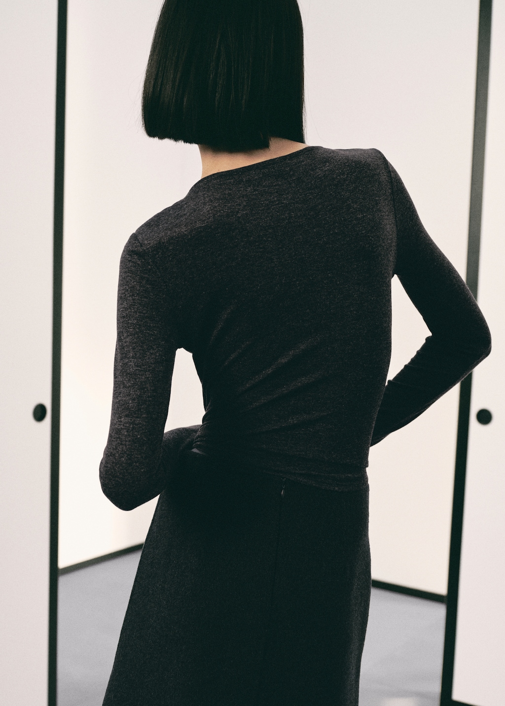 Metal detail T-shirt