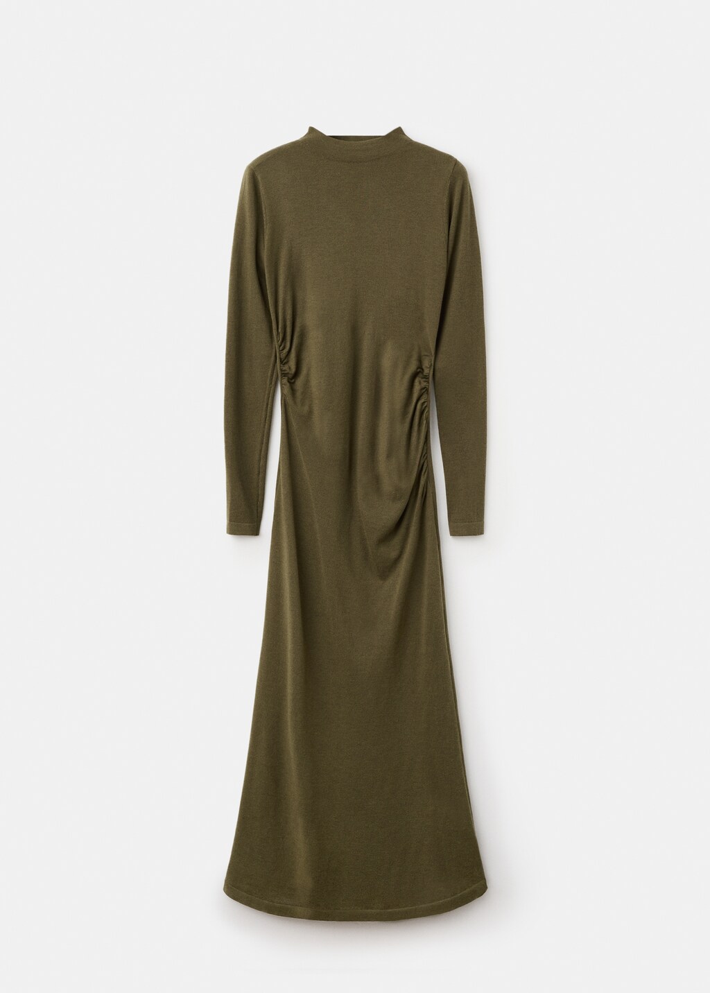 Perkins-neck knitted dress - image 5
