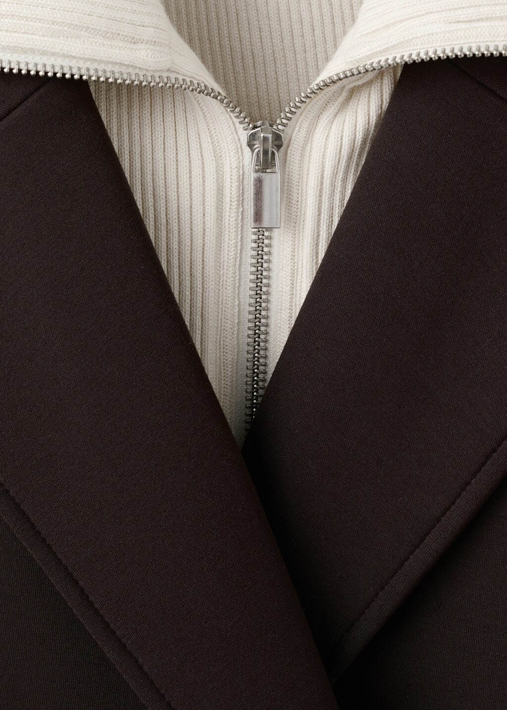 Mango Long combined coat