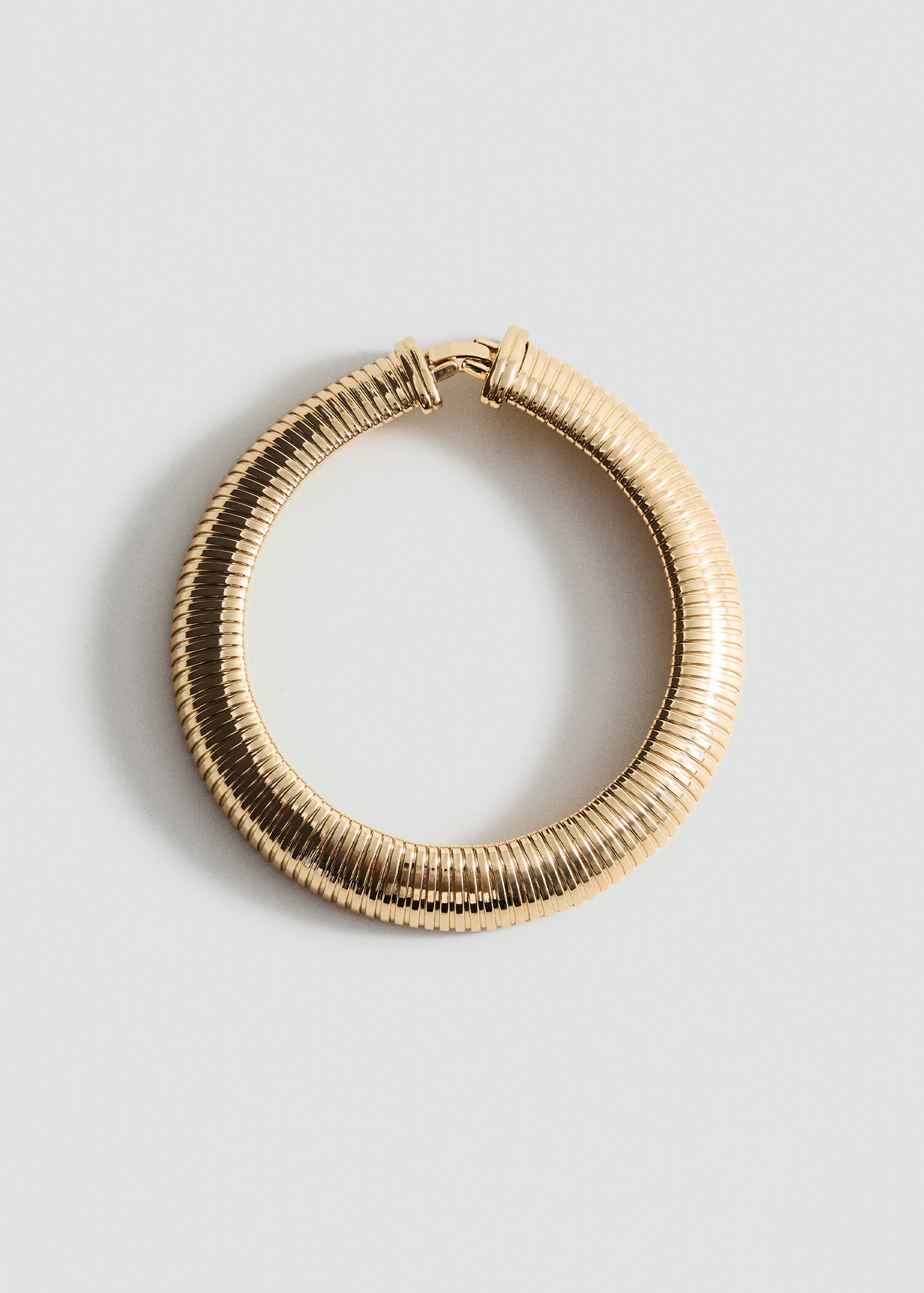 Metallic choker necklace - Article without model