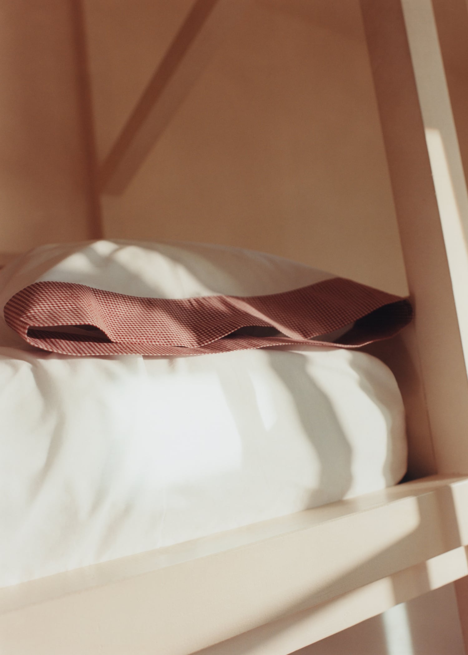 Funda almohada infantil hilo tintado cuadros vichy 30x50 cm - Detalle del artículo 6