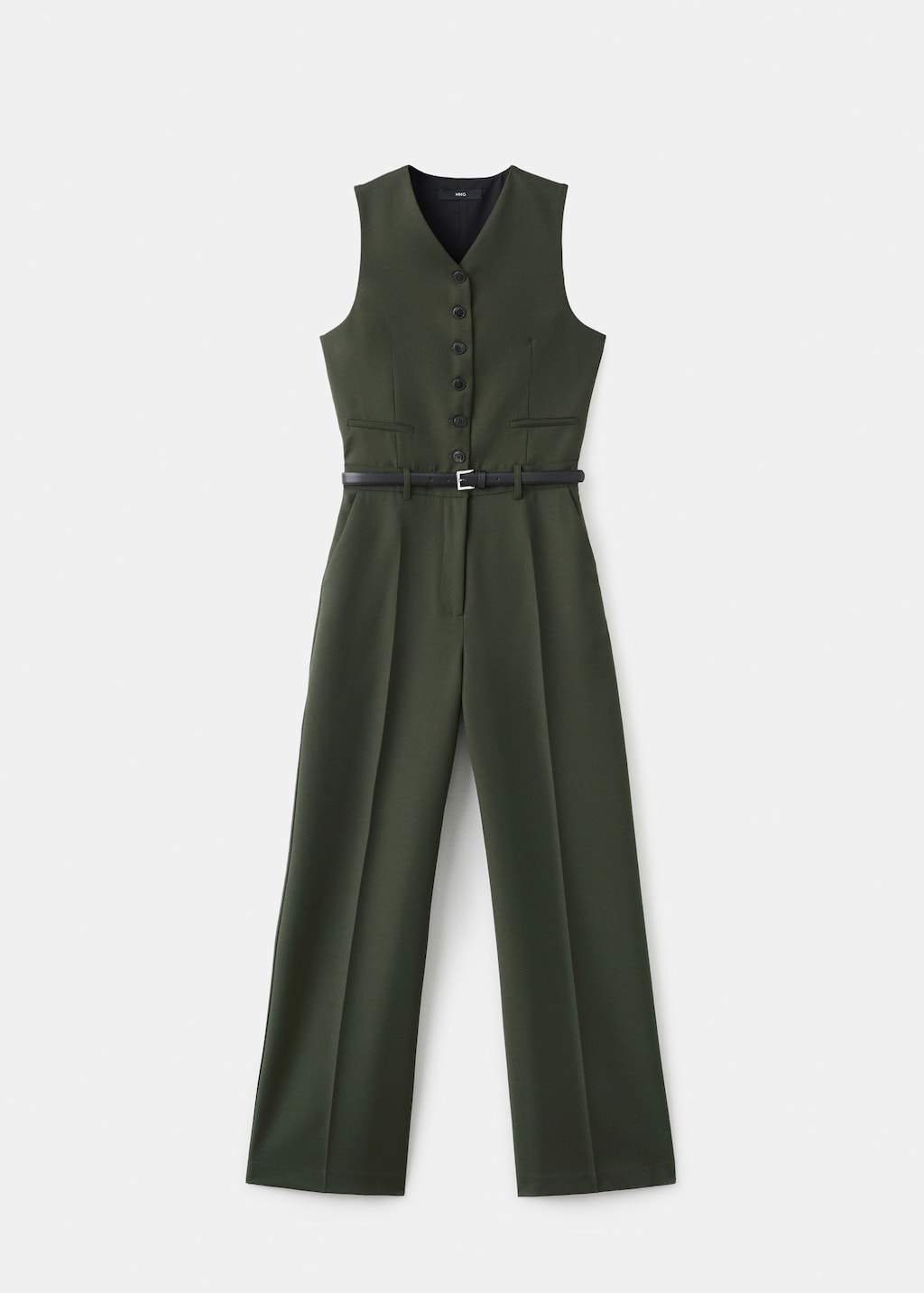 Suit-style jumpsuit with suit - image 4