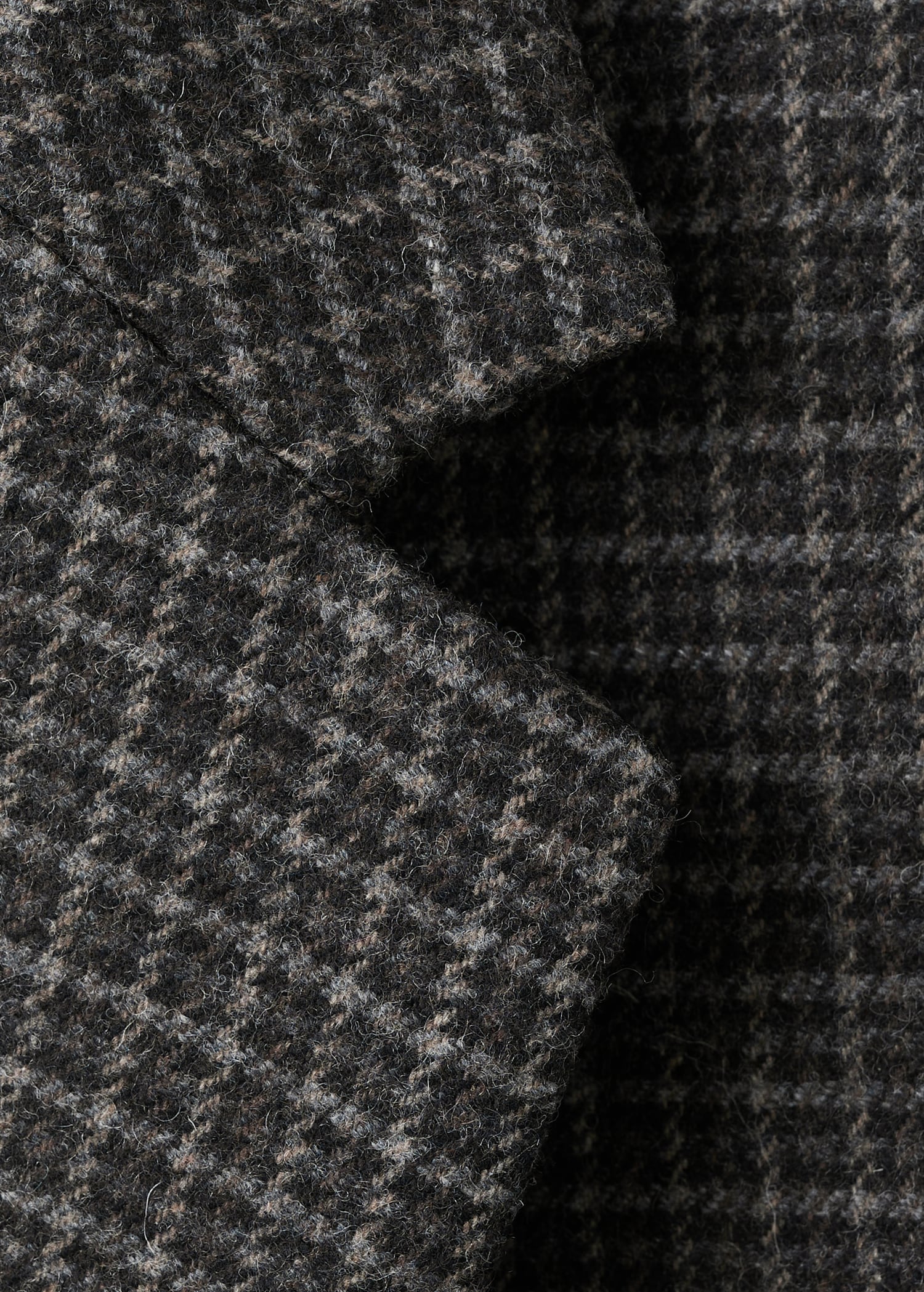 Wool check jacket - Details of the article 0