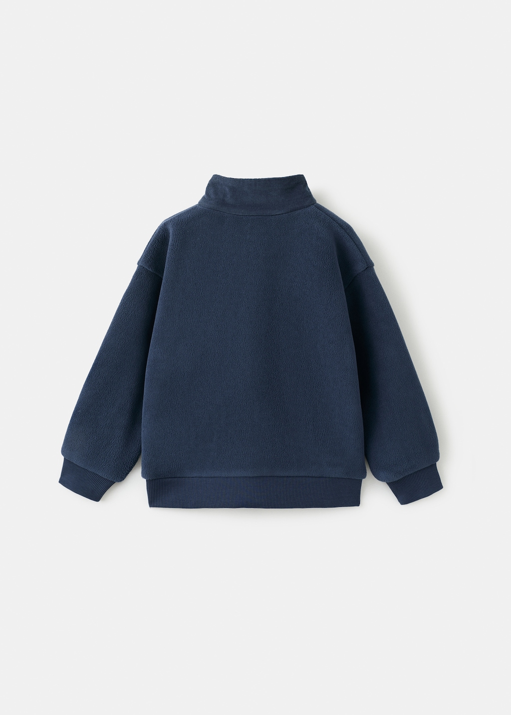 Polar fleece fabric sweatshirt