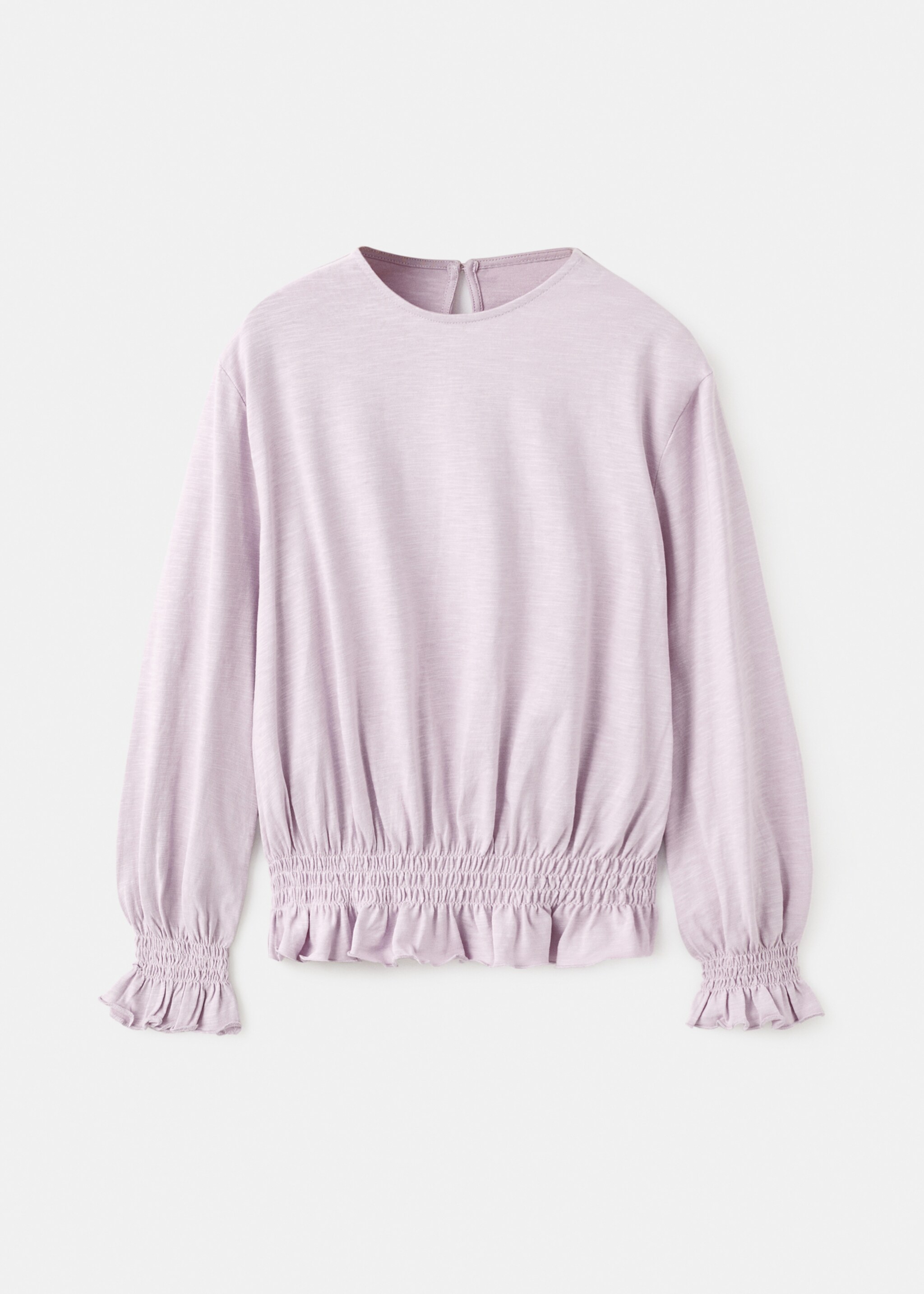 T-shirt romantic - Artikel ohne Model, Helllila/Pastelllila. Ref: 17087887-00.