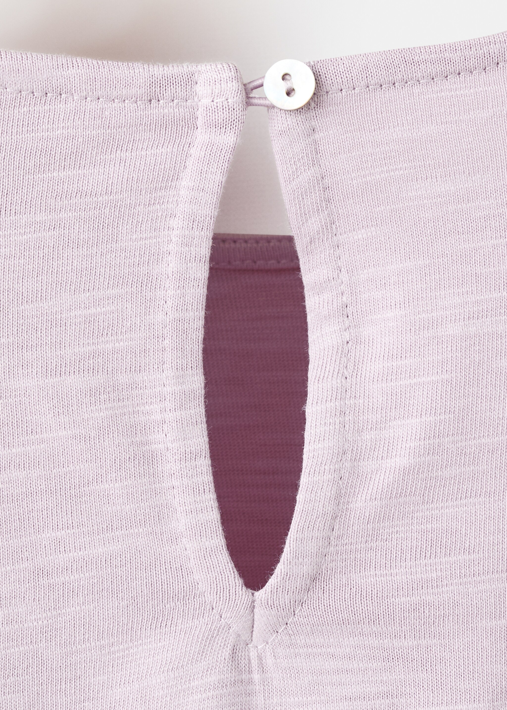 T-shirt romantic - Detail des Artikels 8, Helllila/Pastelllila. Ref: 17087887-00.
