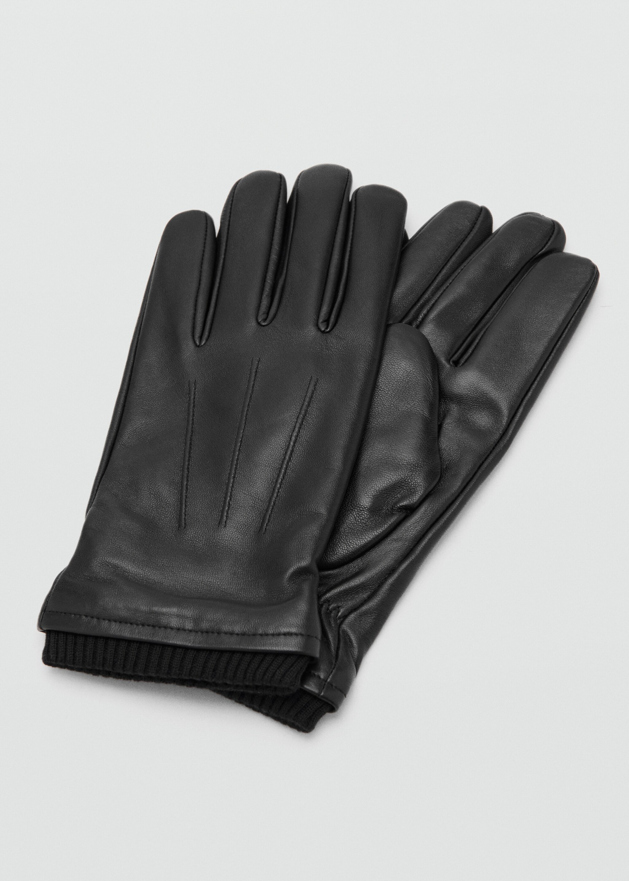 Gants elastic - Plan moyen, Noir. Ref: 17087894-00.