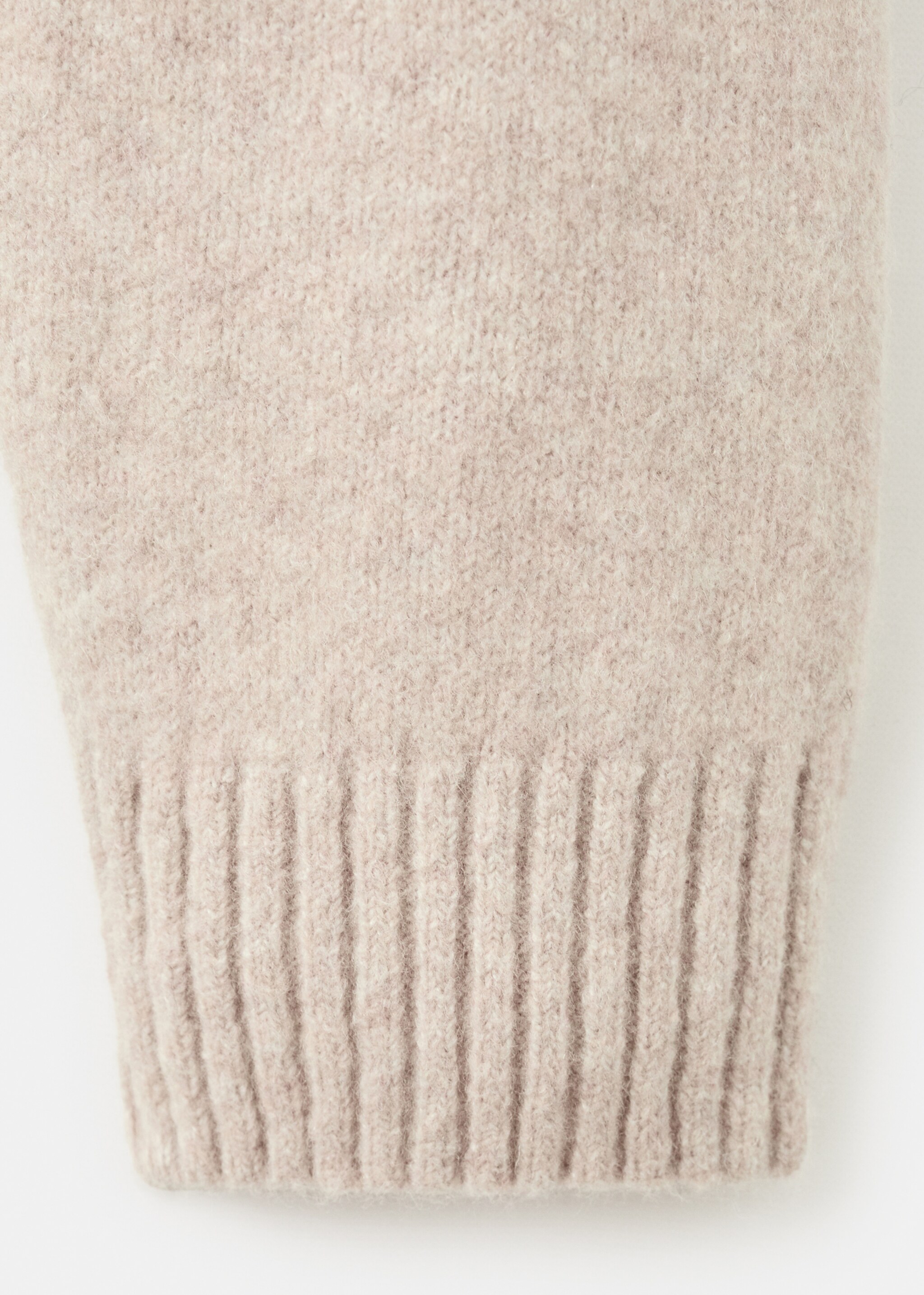 Knitted wool blend polo sweater - Details of the article 0, Dark Green. Ref: 17087895-00.
