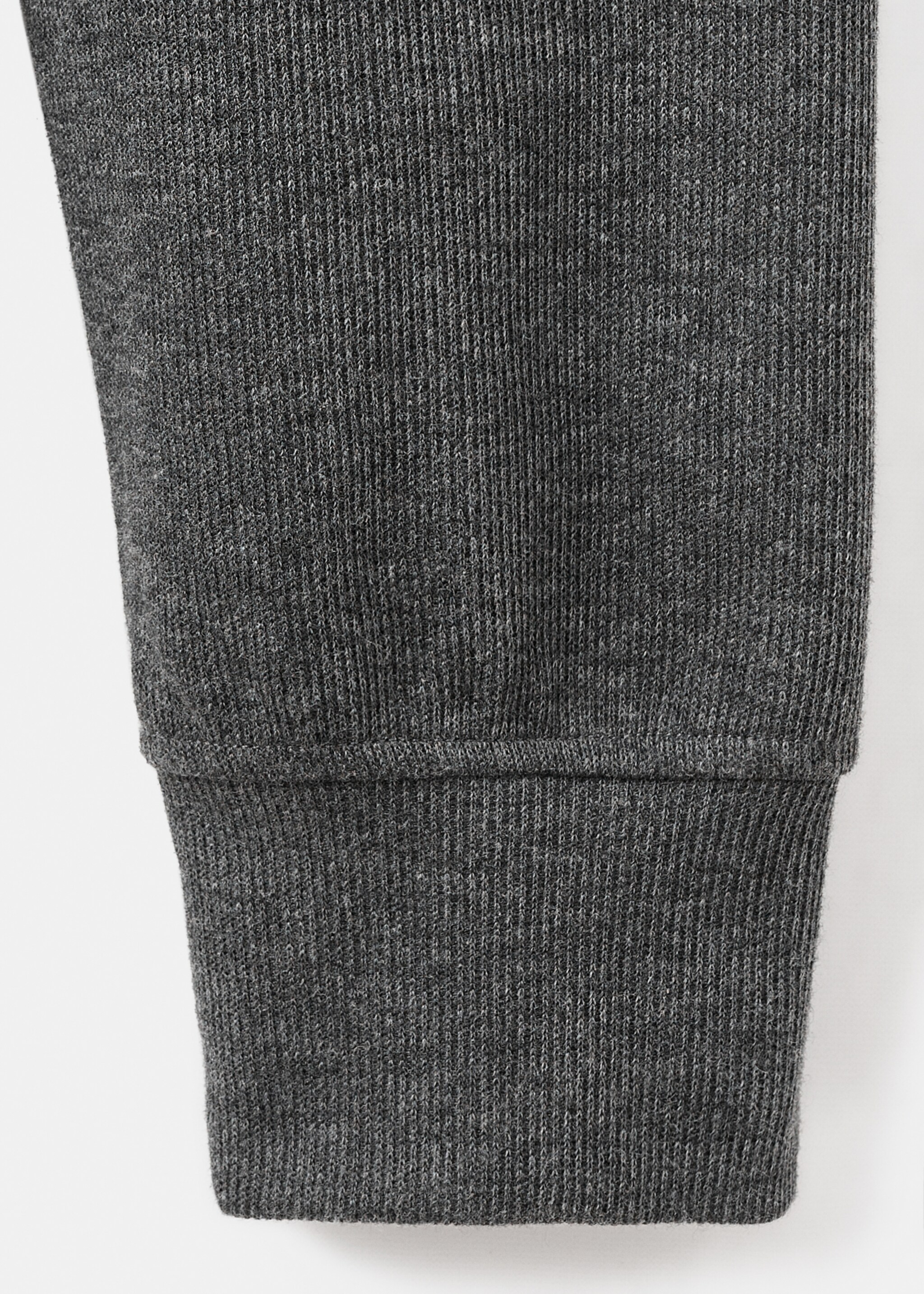 Dessuadora polo regular fit - Detall de l'article 0, Gris antracita. Ref: 17087897-00.