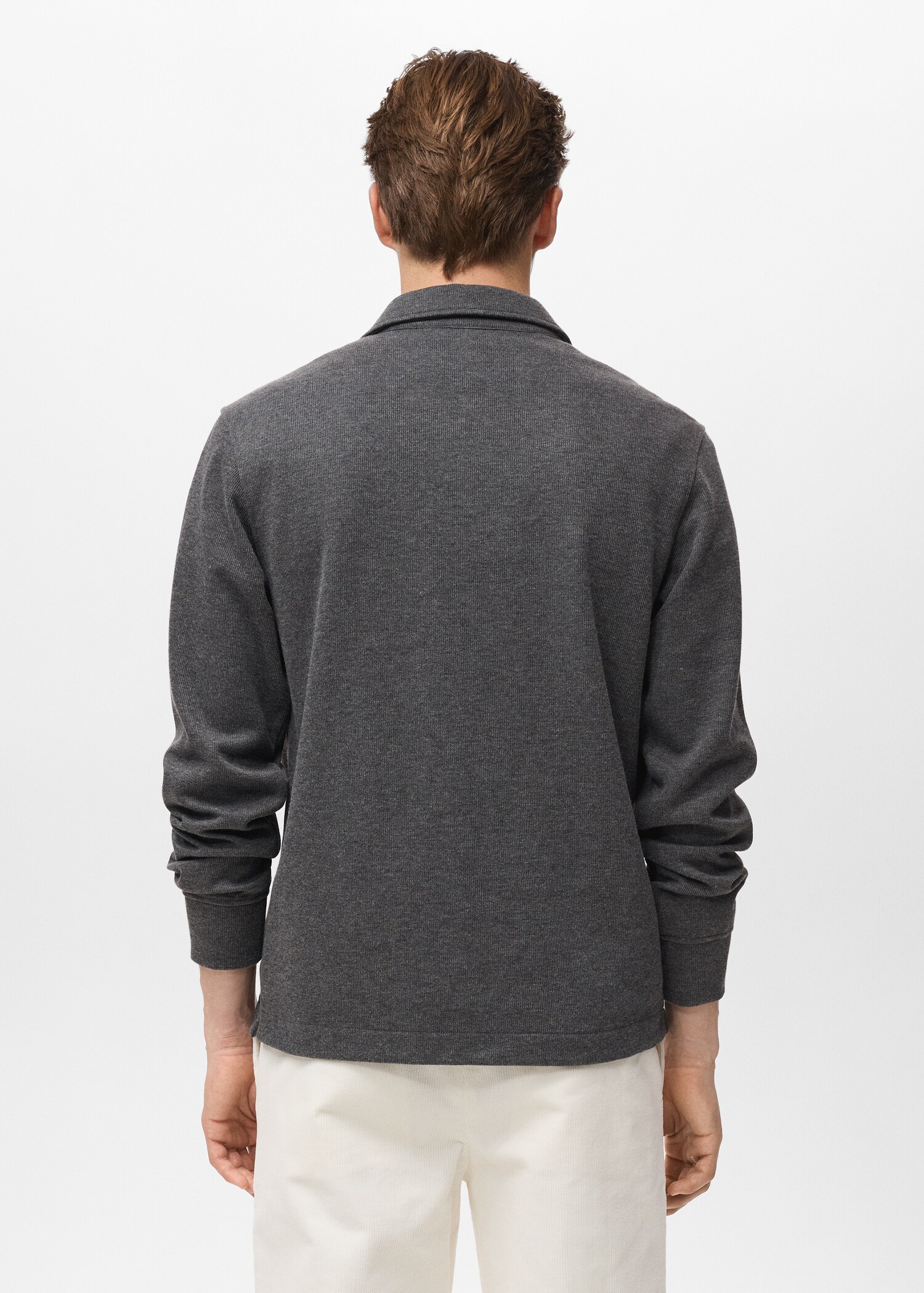 Dessuadora polo regular fit - Revers de l'article