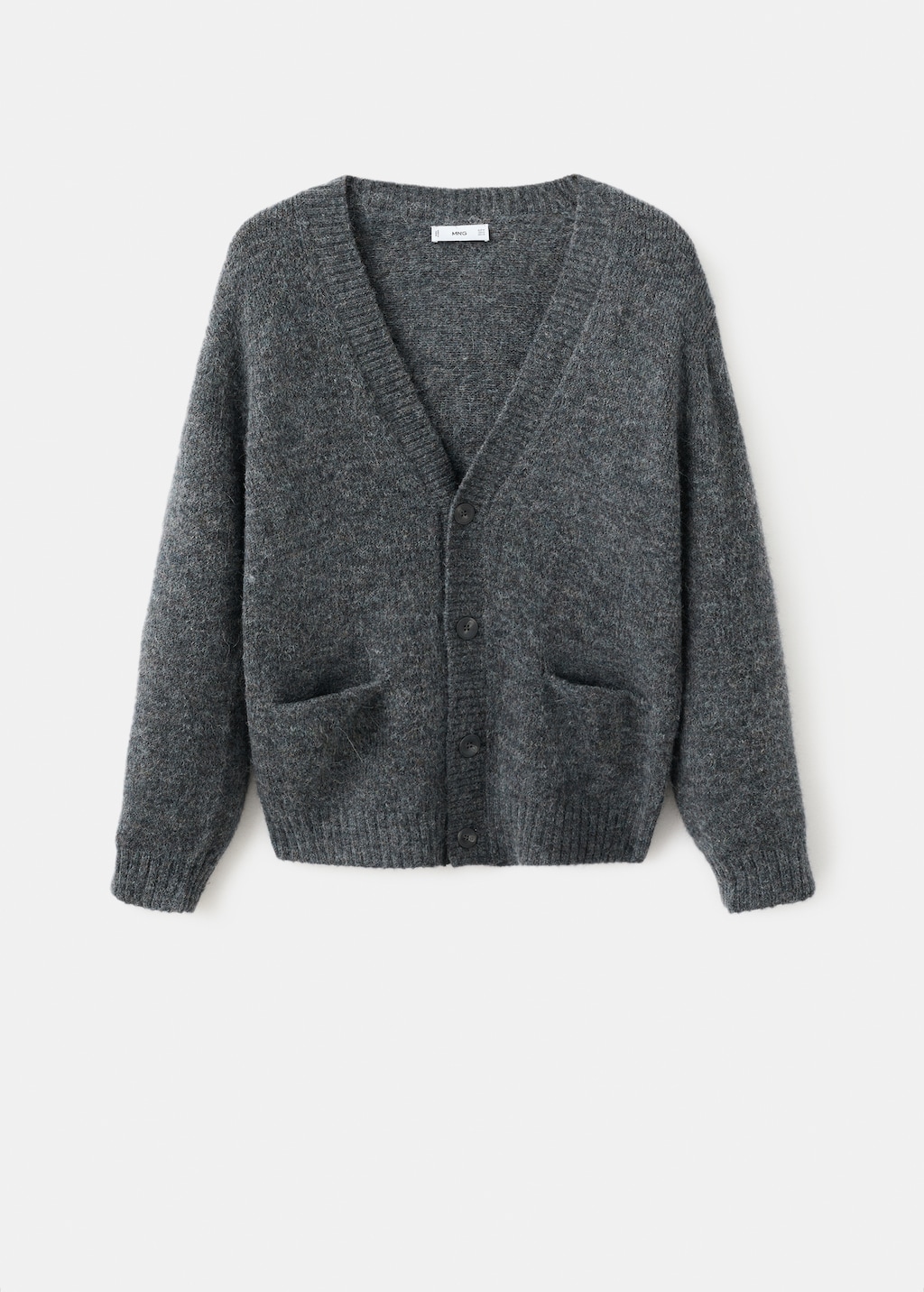 Knitted button cardigan