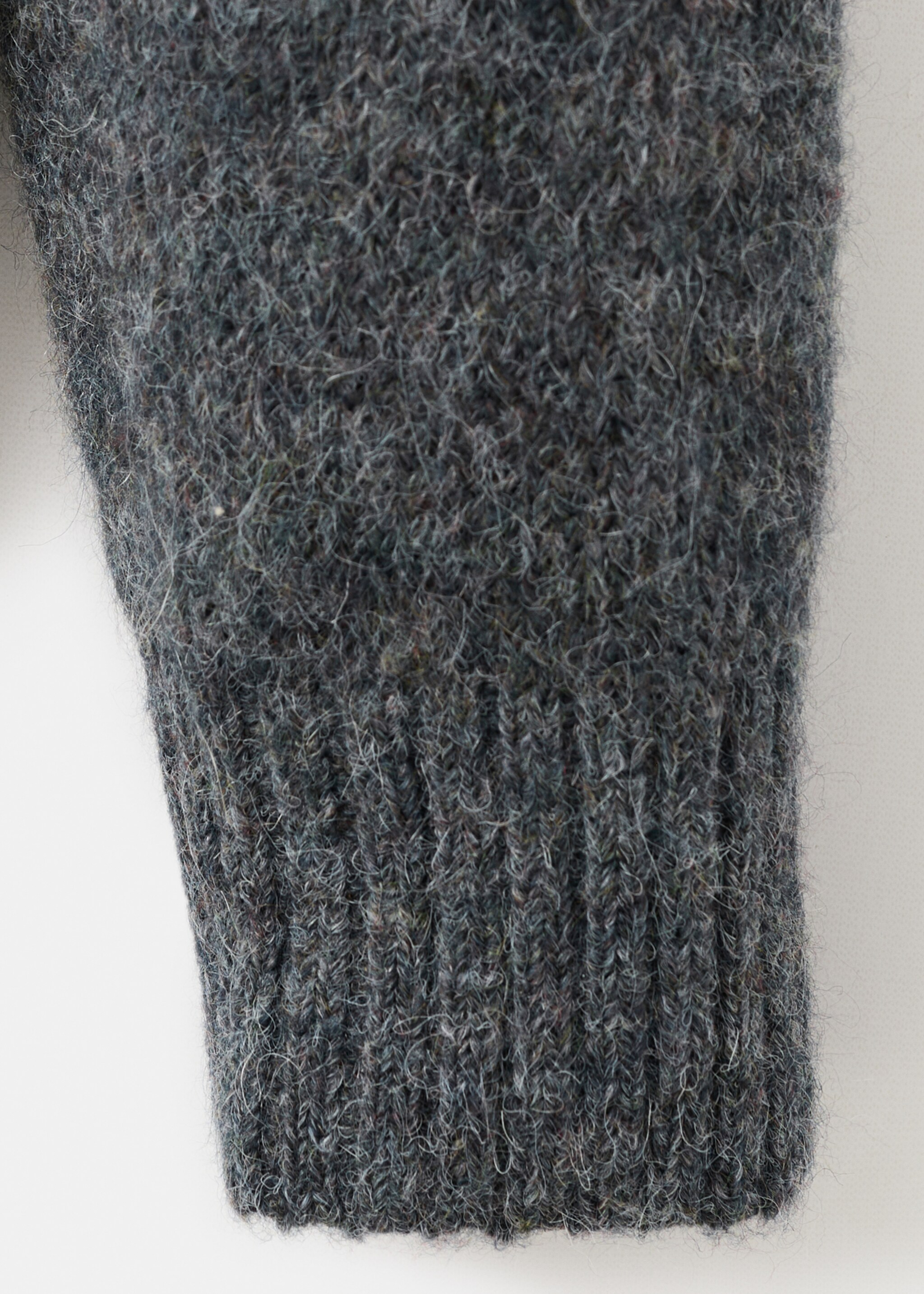 Knitted button cardigan - Details of the article 0, Indigo Blue. Ref: 17087898-00.