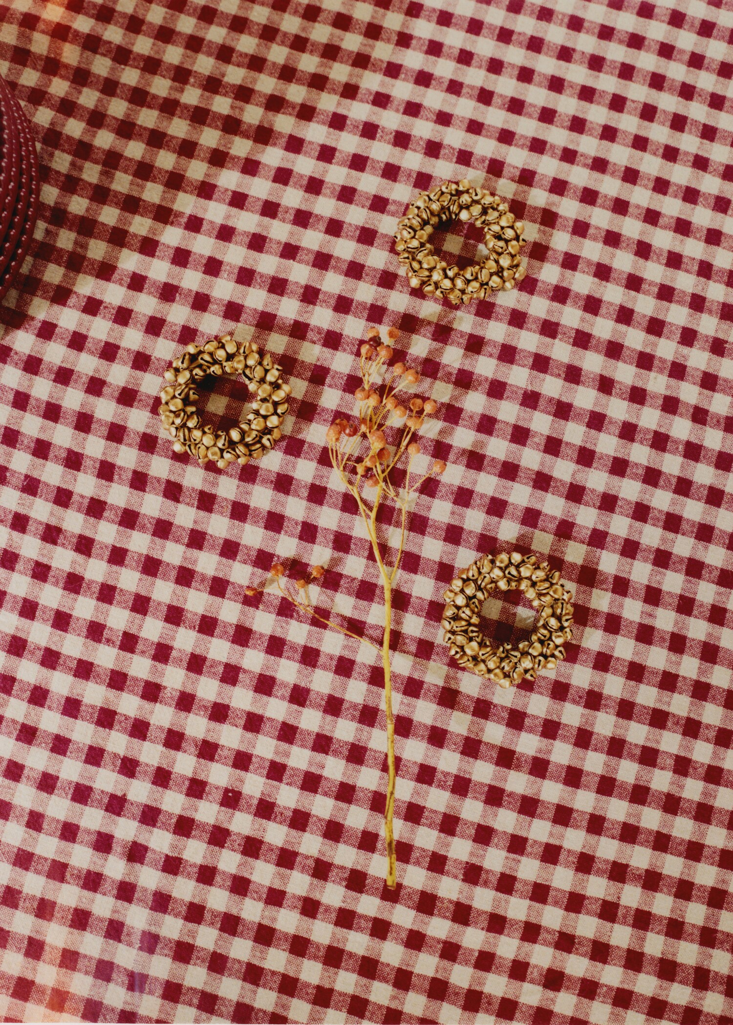 Napkin rings with bell ornaments - Details of the article 6