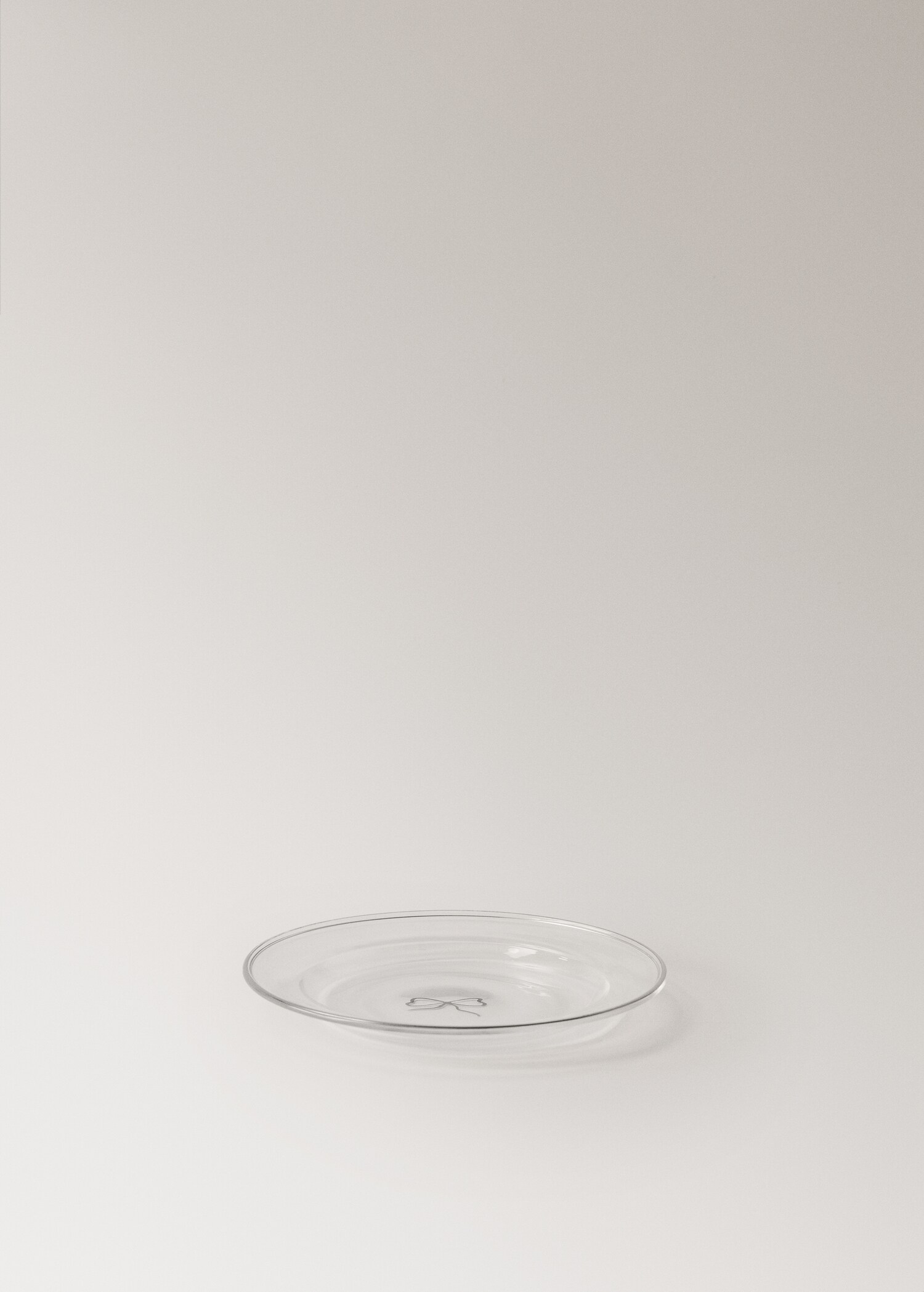 100% borosilicate bread plate with rim - Details of the article 2