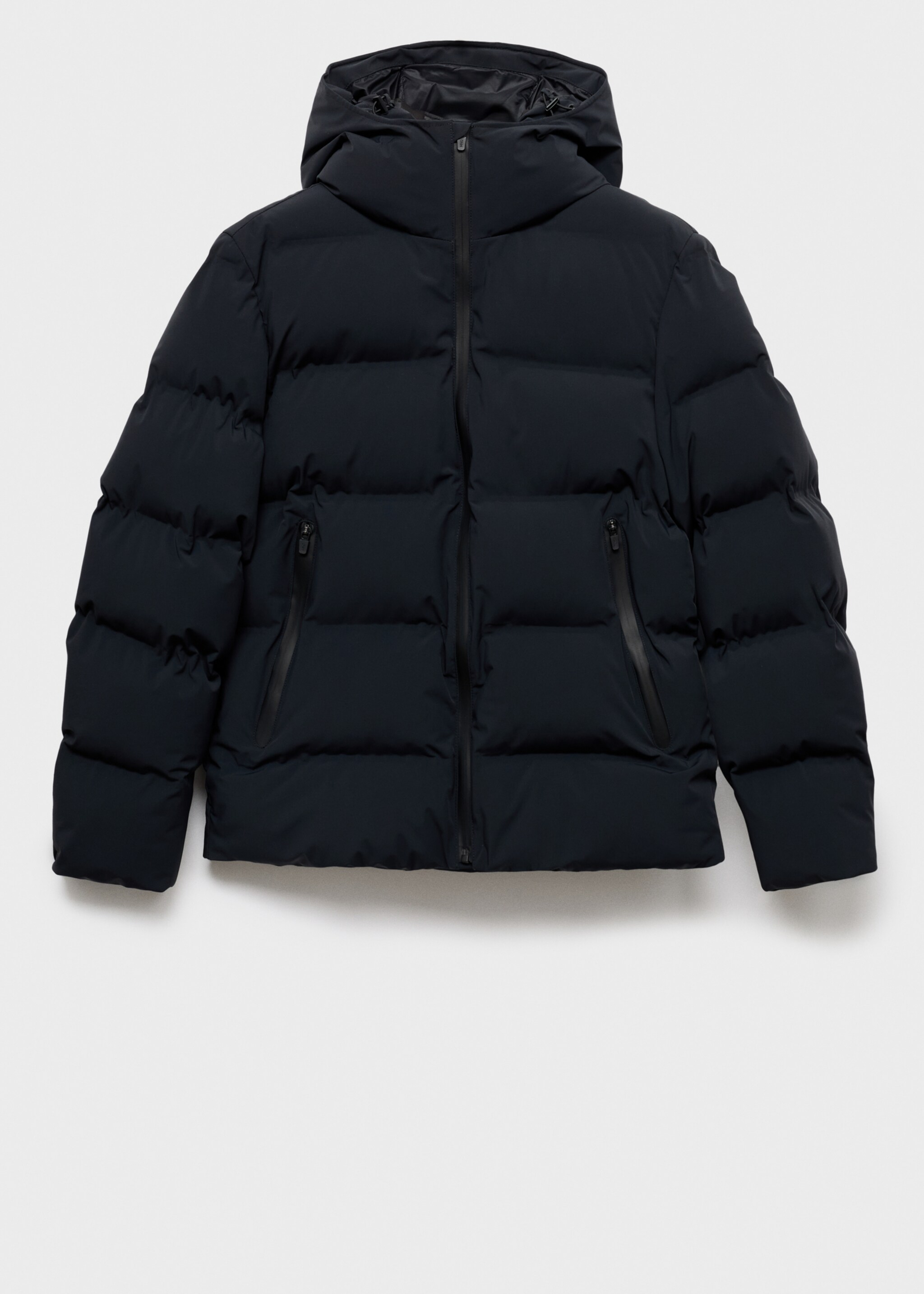 Puffer coat  with waterproof hood - Article without model, Navy. Ref: 17088265-00.