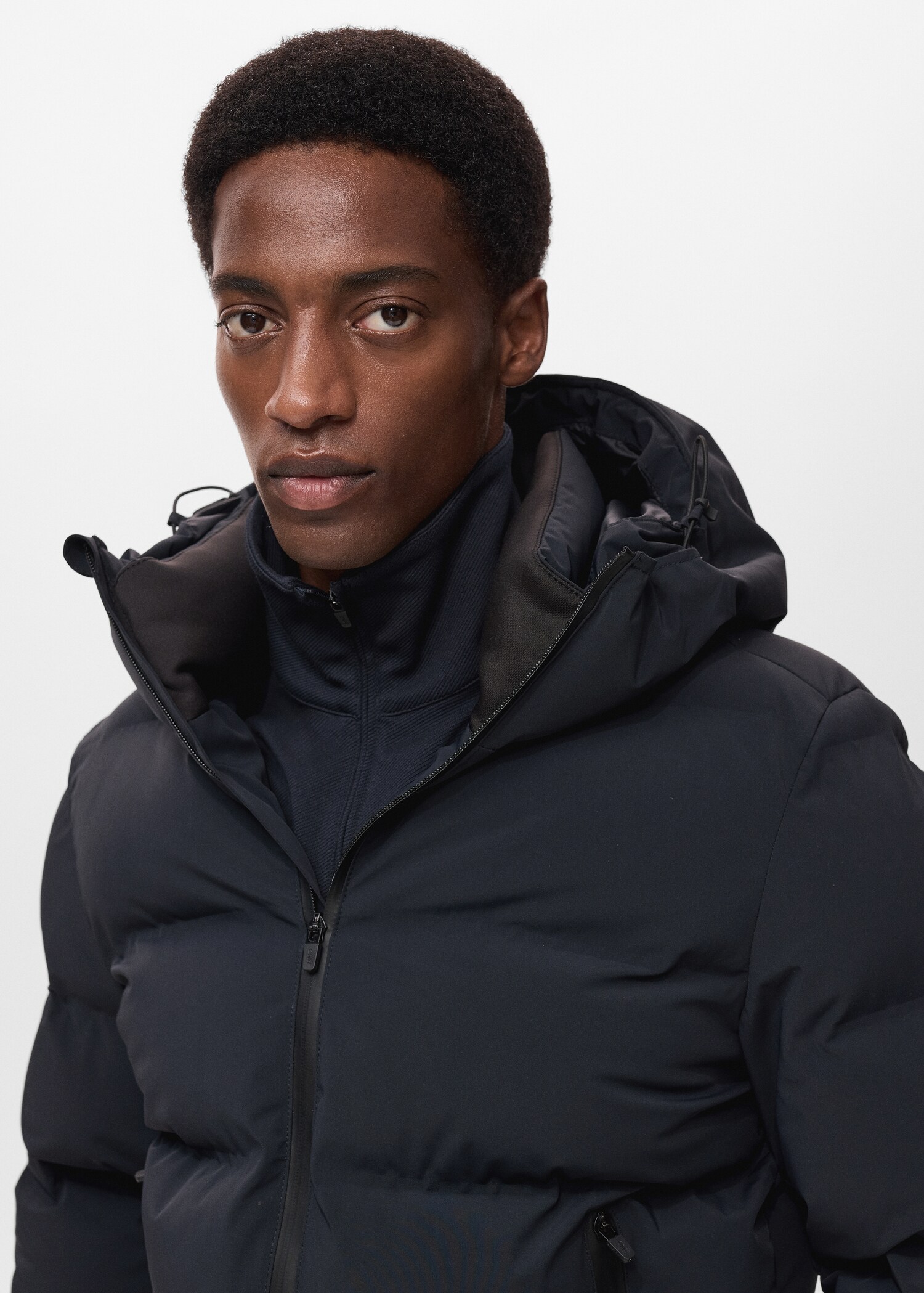 Puffer coat  with waterproof hood - Details of the article 1