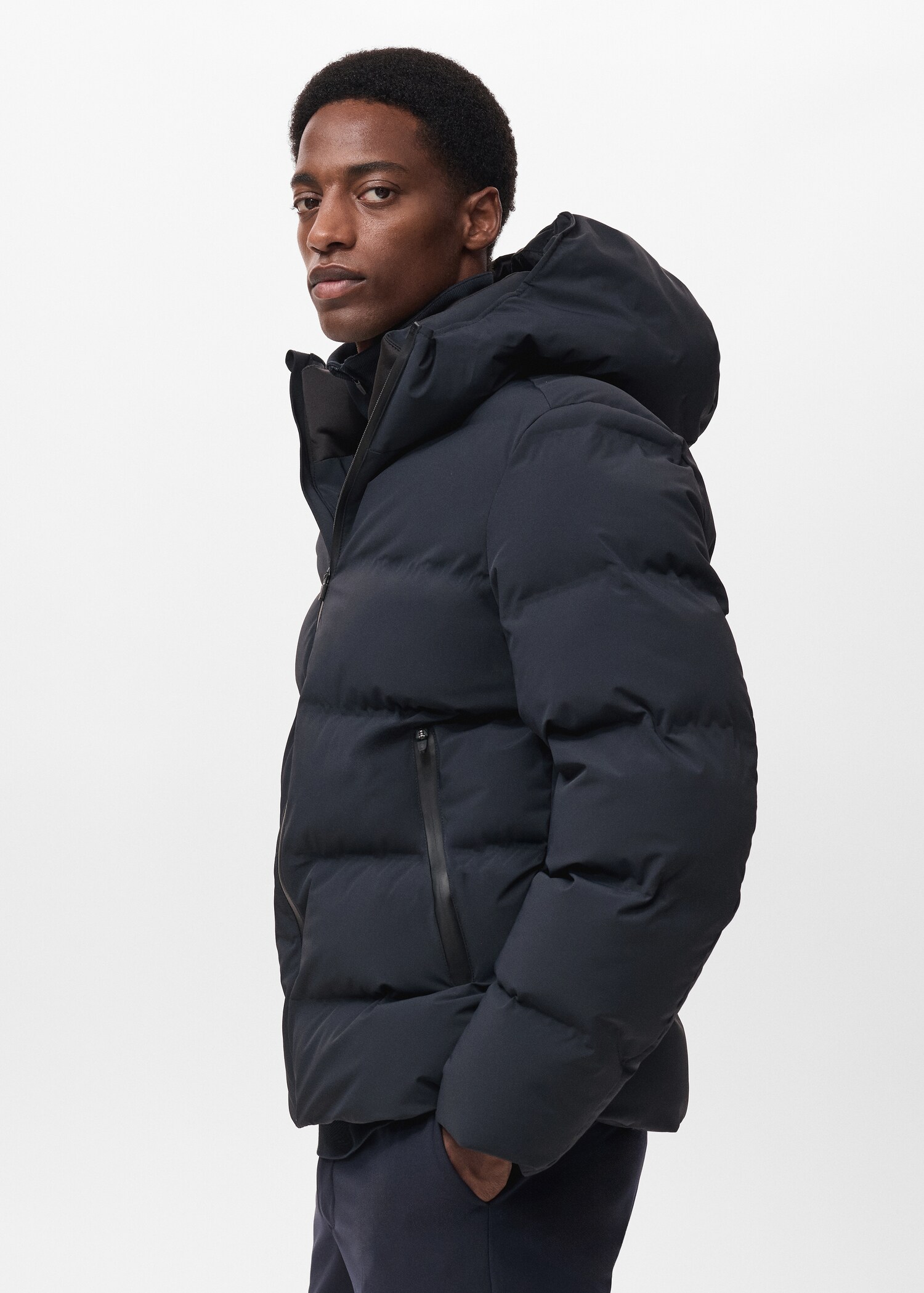 Puffer coat  with waterproof hood - Details of the article 2
