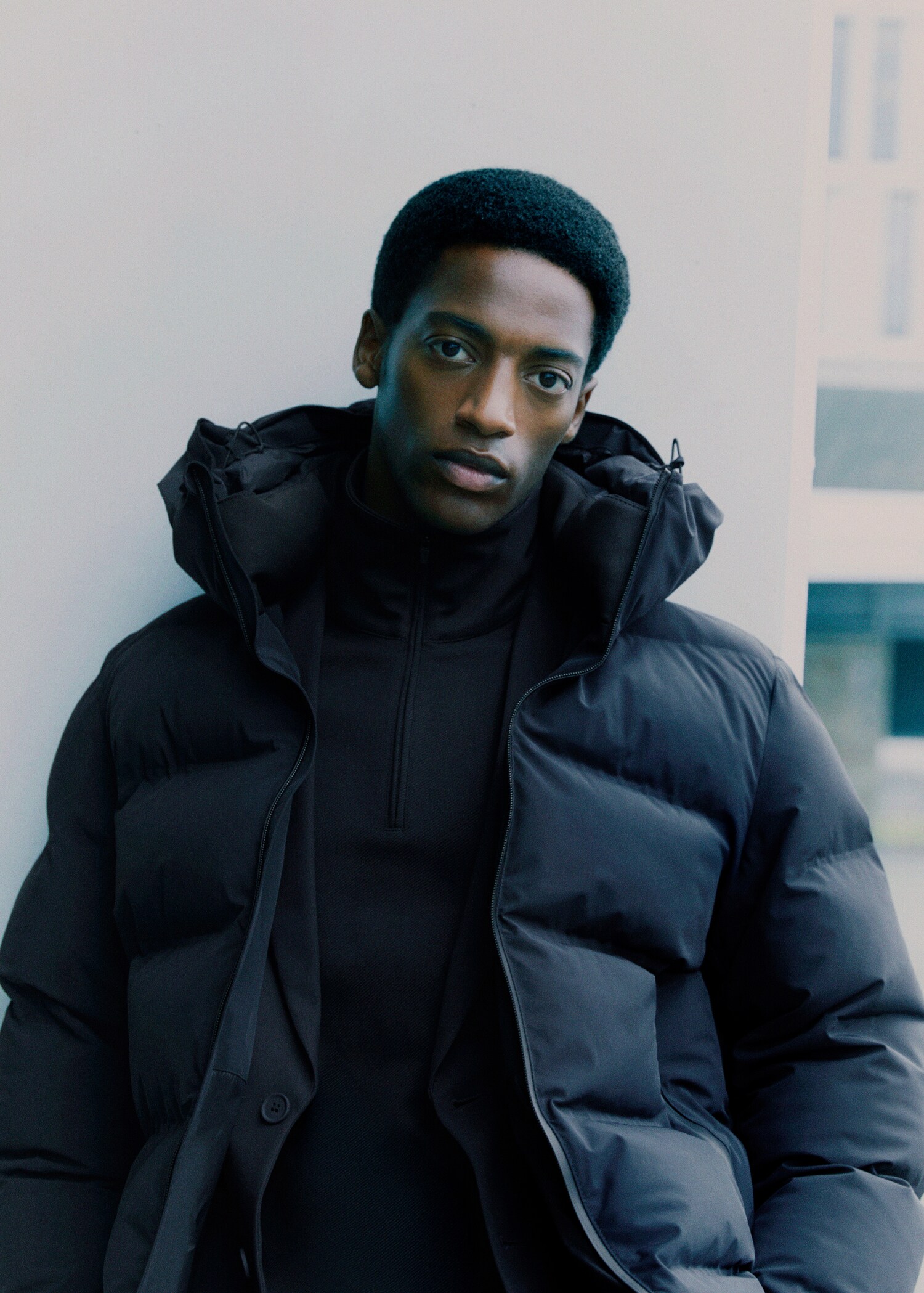 Puffer coat  with waterproof hood - Details of the article 5