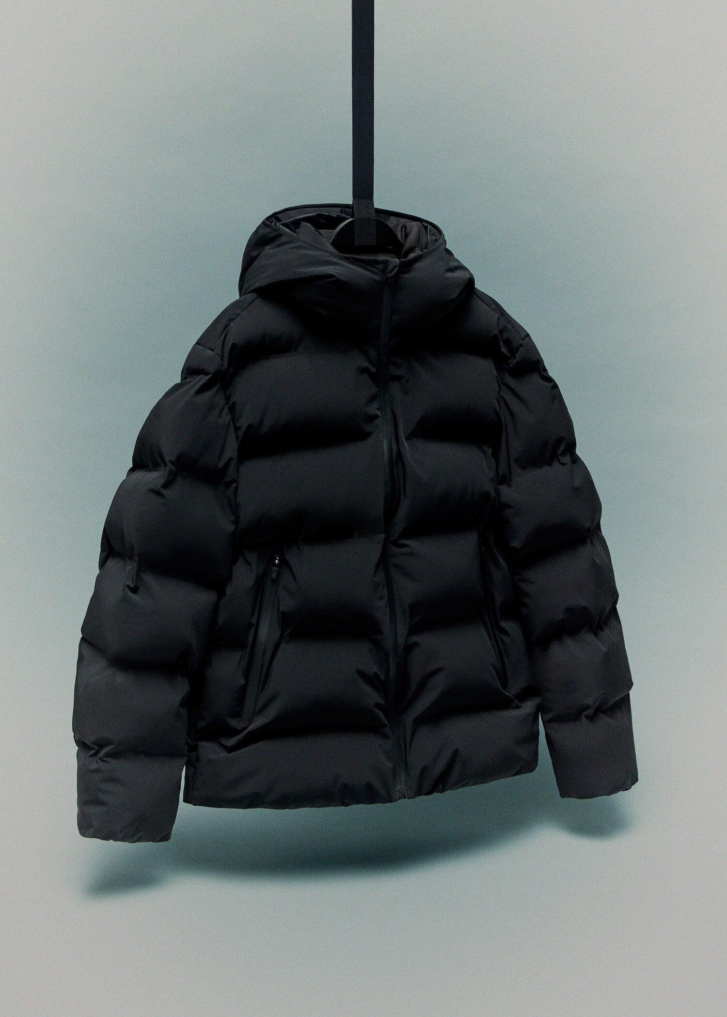 Puffer coat  with waterproof hood - Details of the article 9