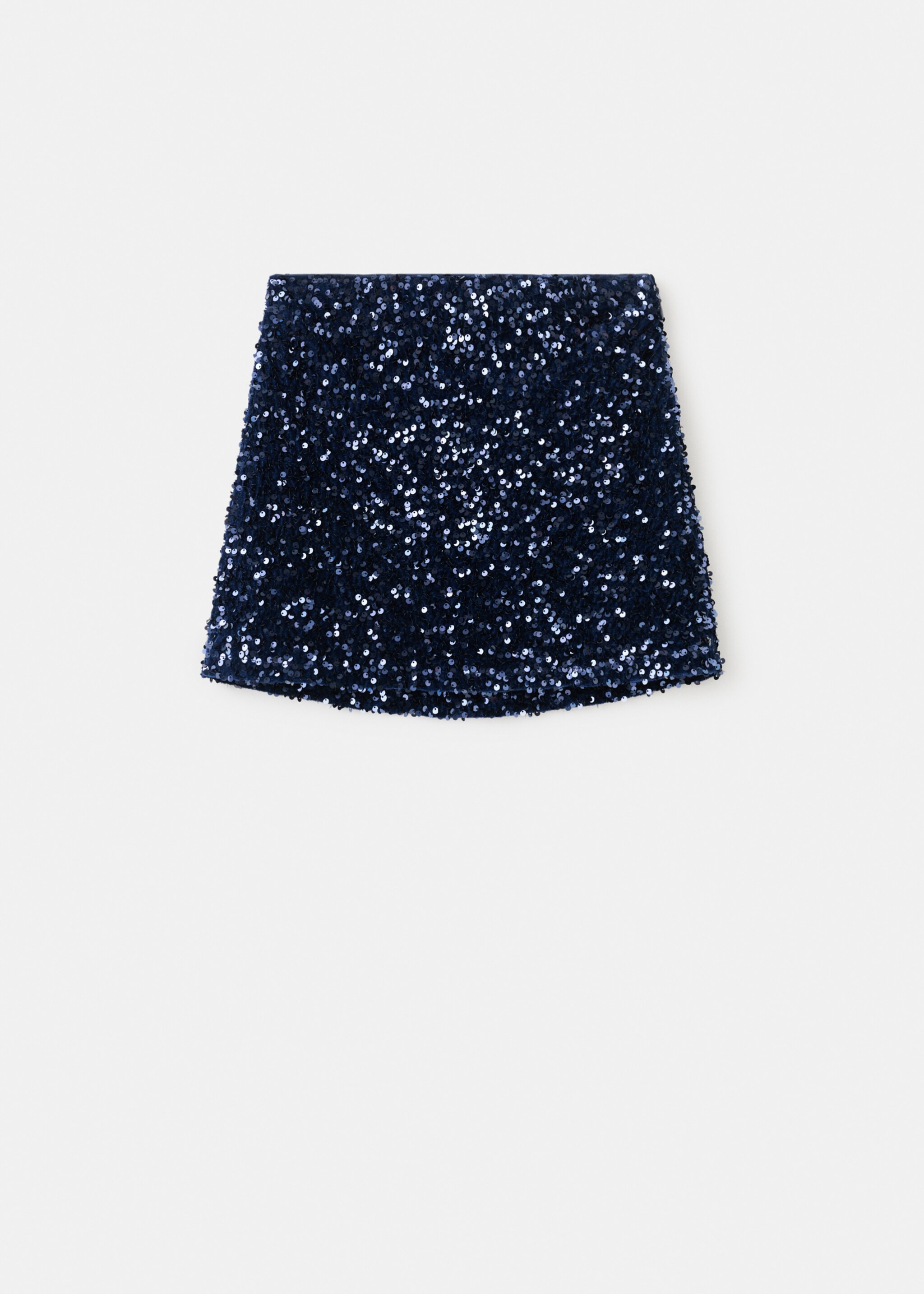 Falda sequinsf - Artículo sin modelo, Azul marino. Ref: 17088273-00.
