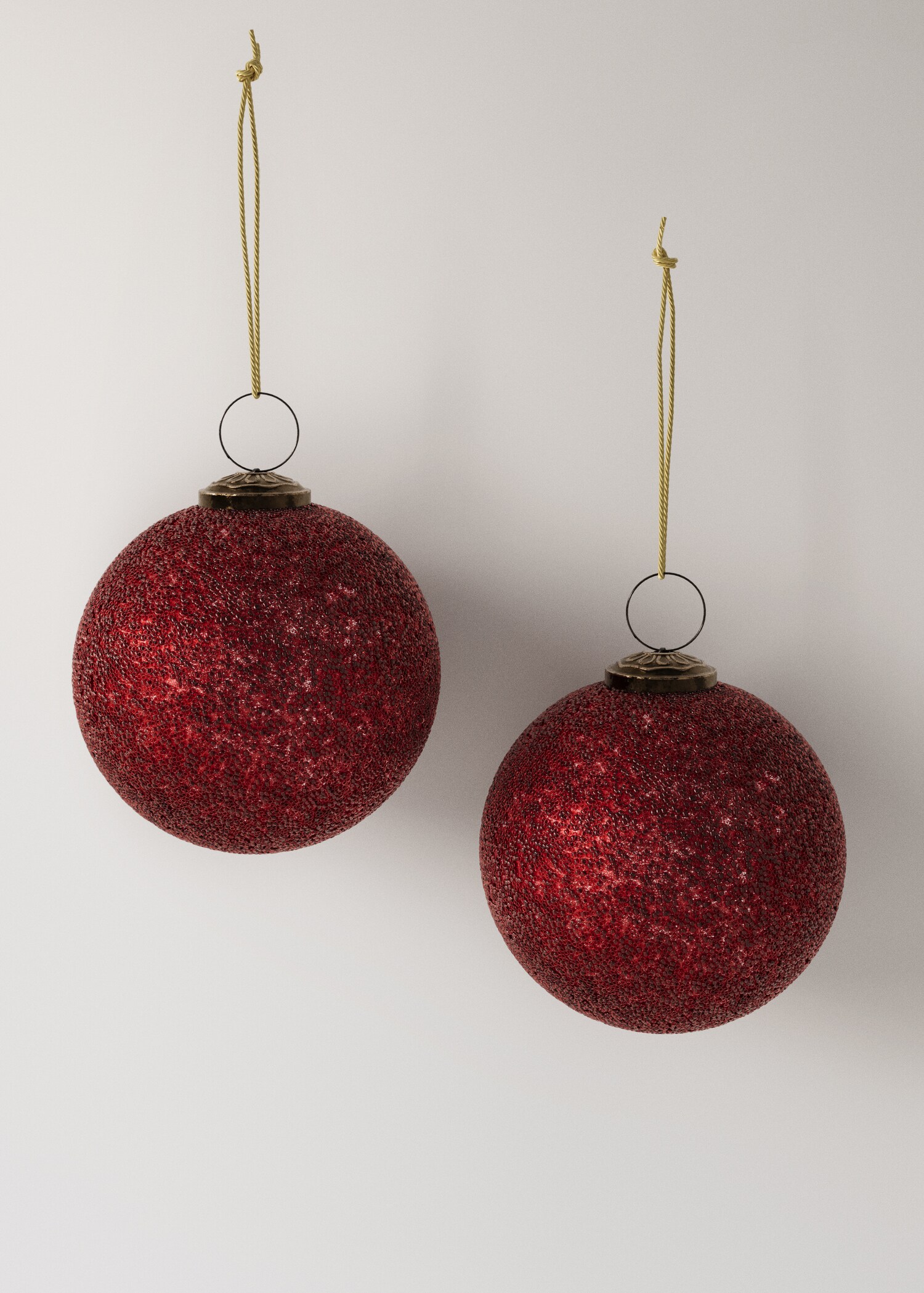 Glitter tree ornaments - Article without model