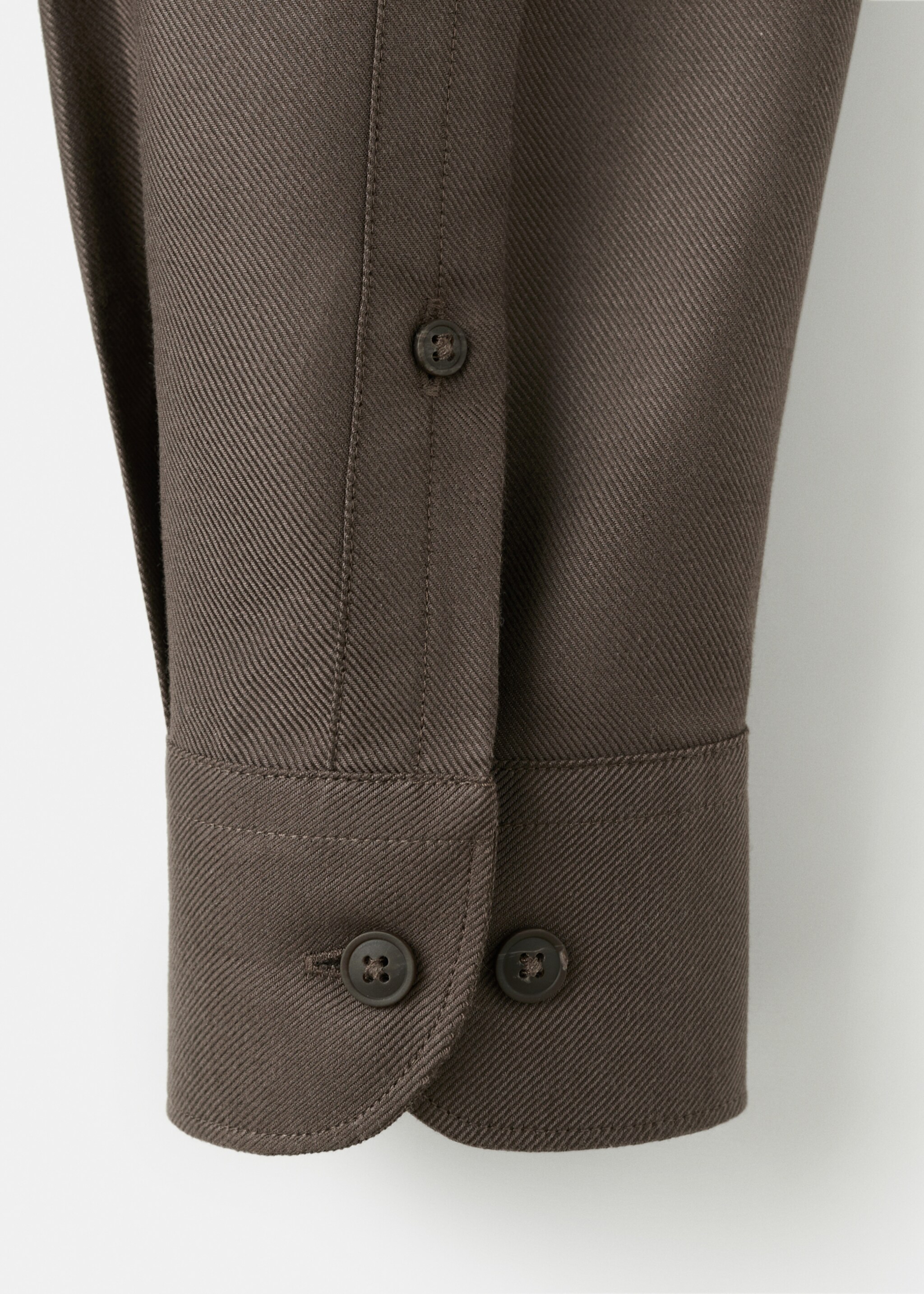 Camisa classic-fit algodón - Detalle del artículo 0, Marrón. Ref: 17088288-00.