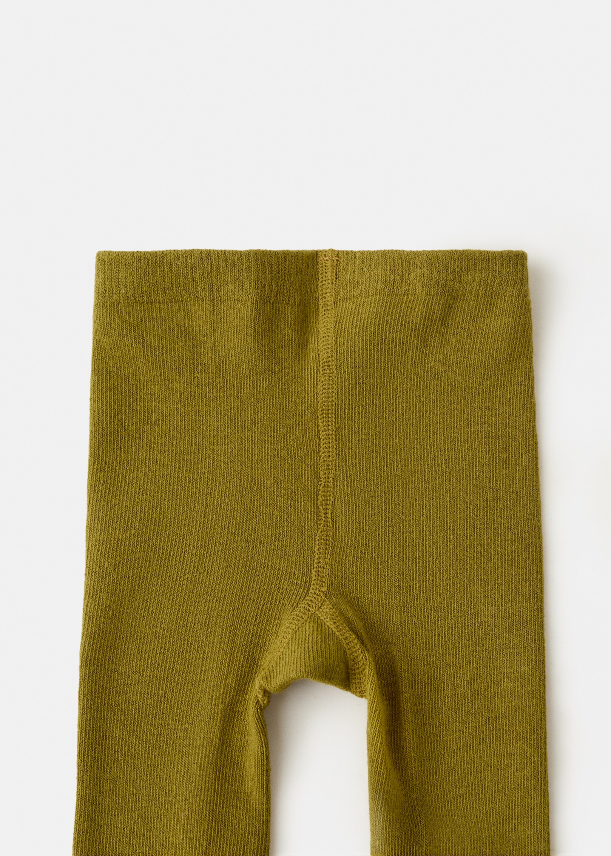Knitted tights - Reverse of the article, Green. Ref: 17088635-00.