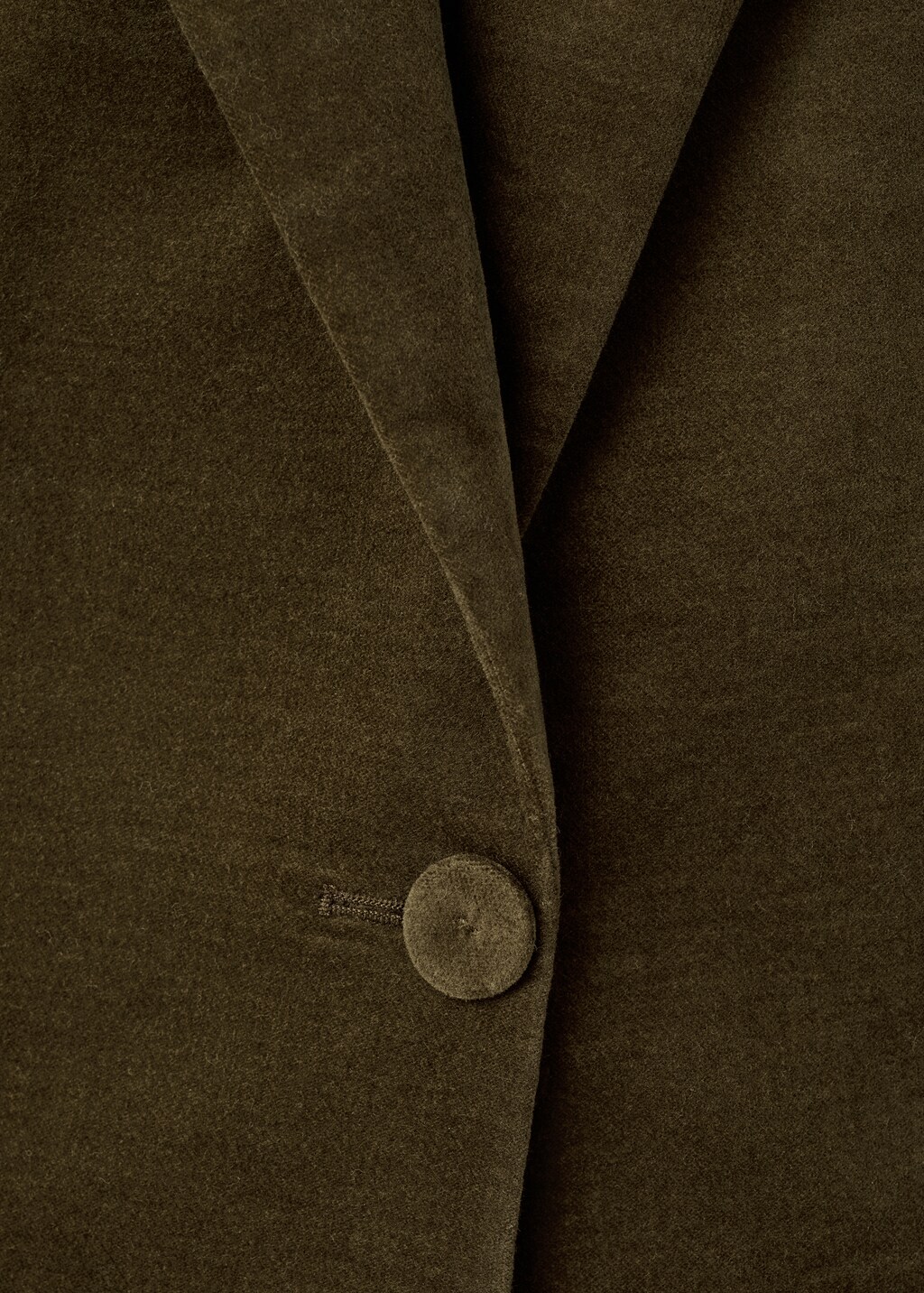 Mango Velveteen jacket with pockets