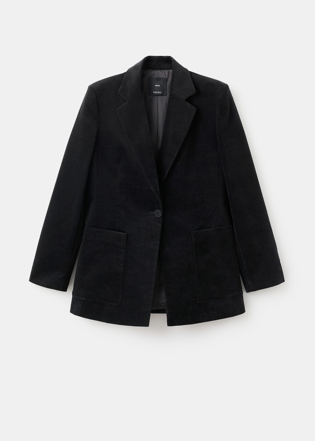 Mango Velveteen jacket with pockets