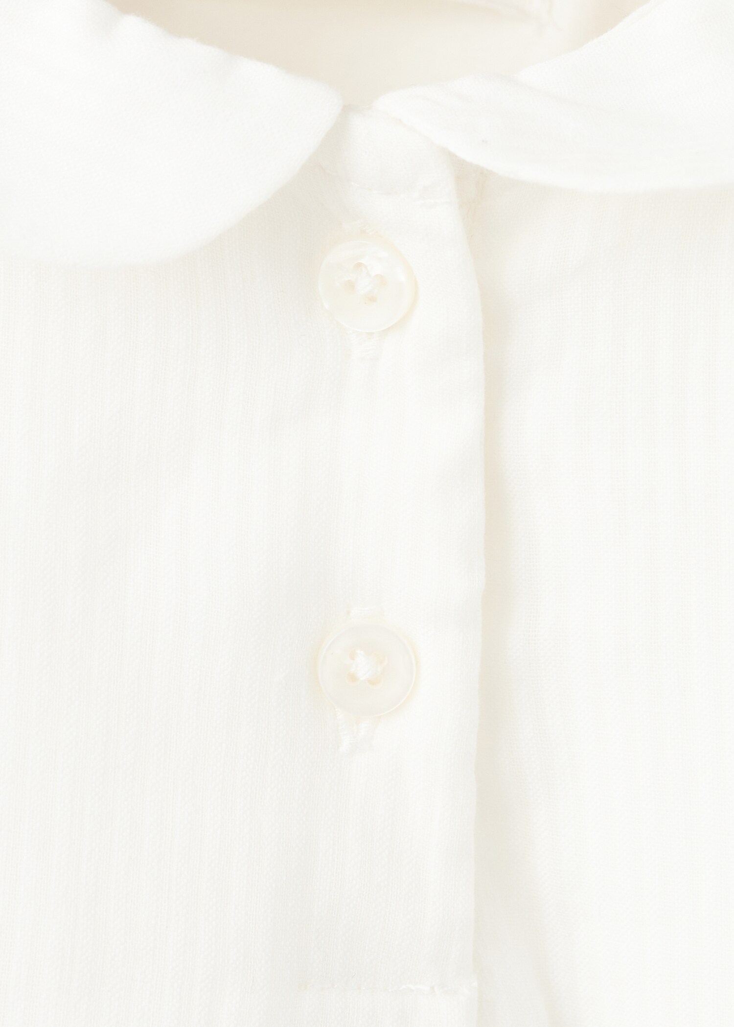Cotton-blend bodysuit shirt - Details of the article 8
