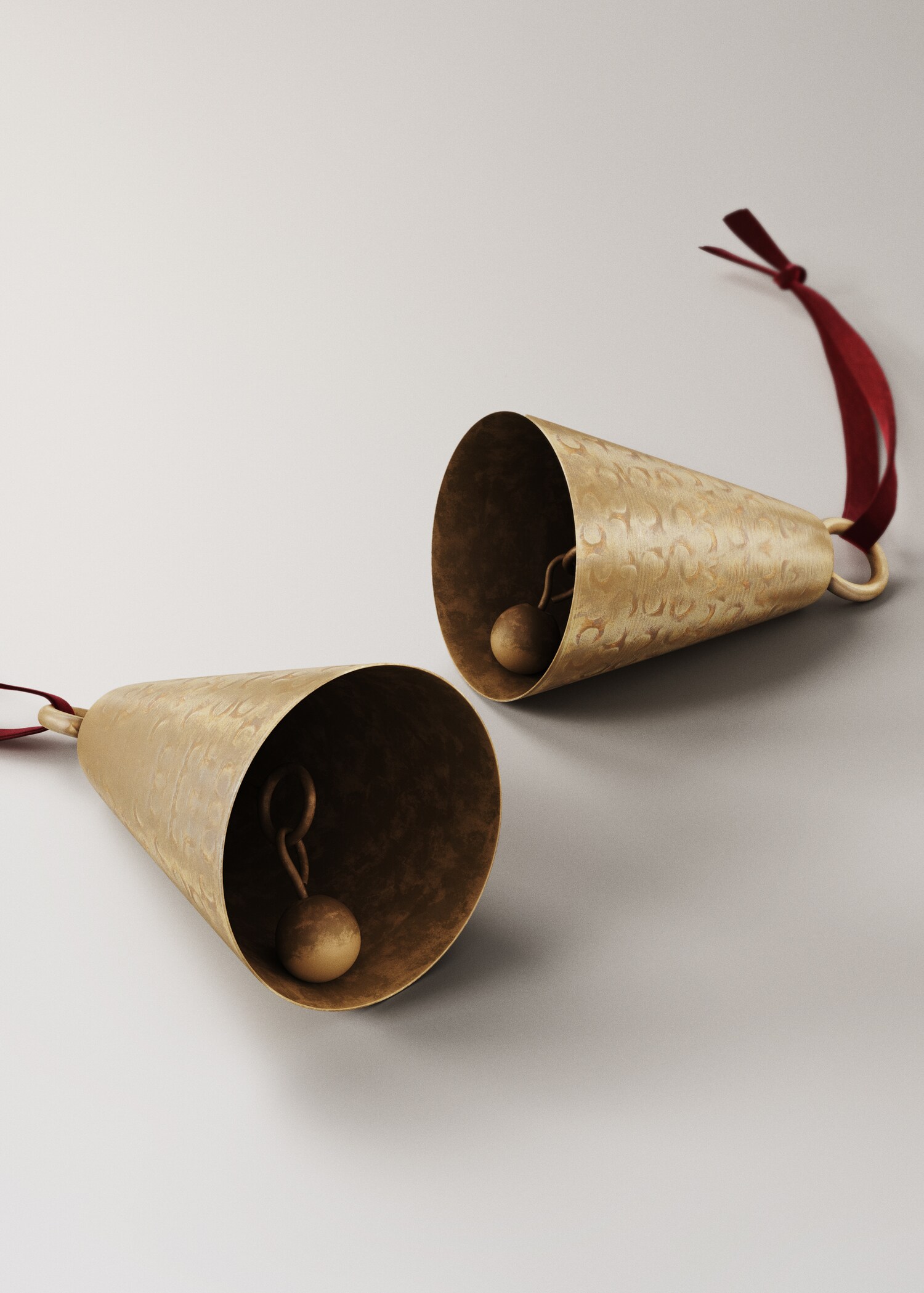 Set of bell-shaped tree decorations - Details of the article 2