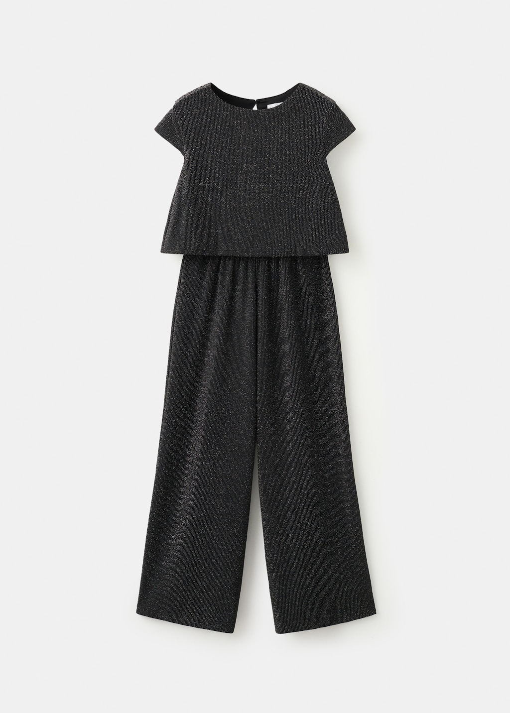Lurex long jumpsuit