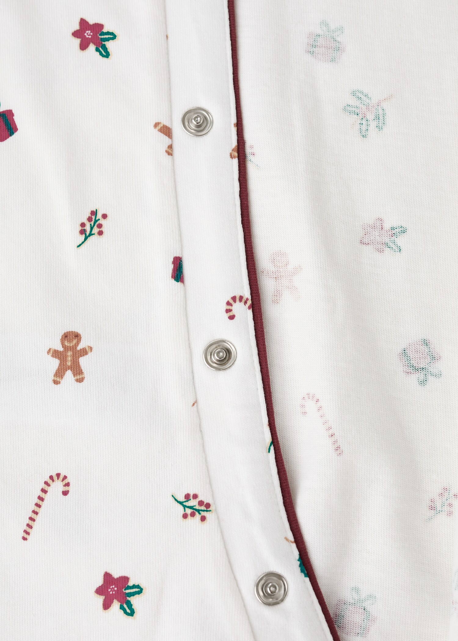 Pijama largo estampado - Detalle del artículo 0