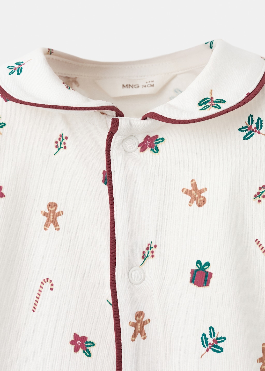 Printed long pyjamas